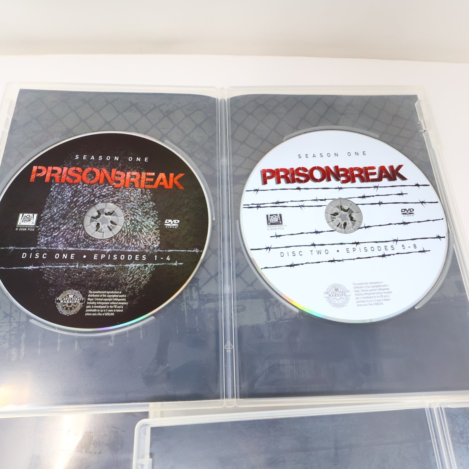 Prison Break Season 1 & 2 DVD Lot 2005-2007 Sets Wentworth Miller Region 1 NTSC