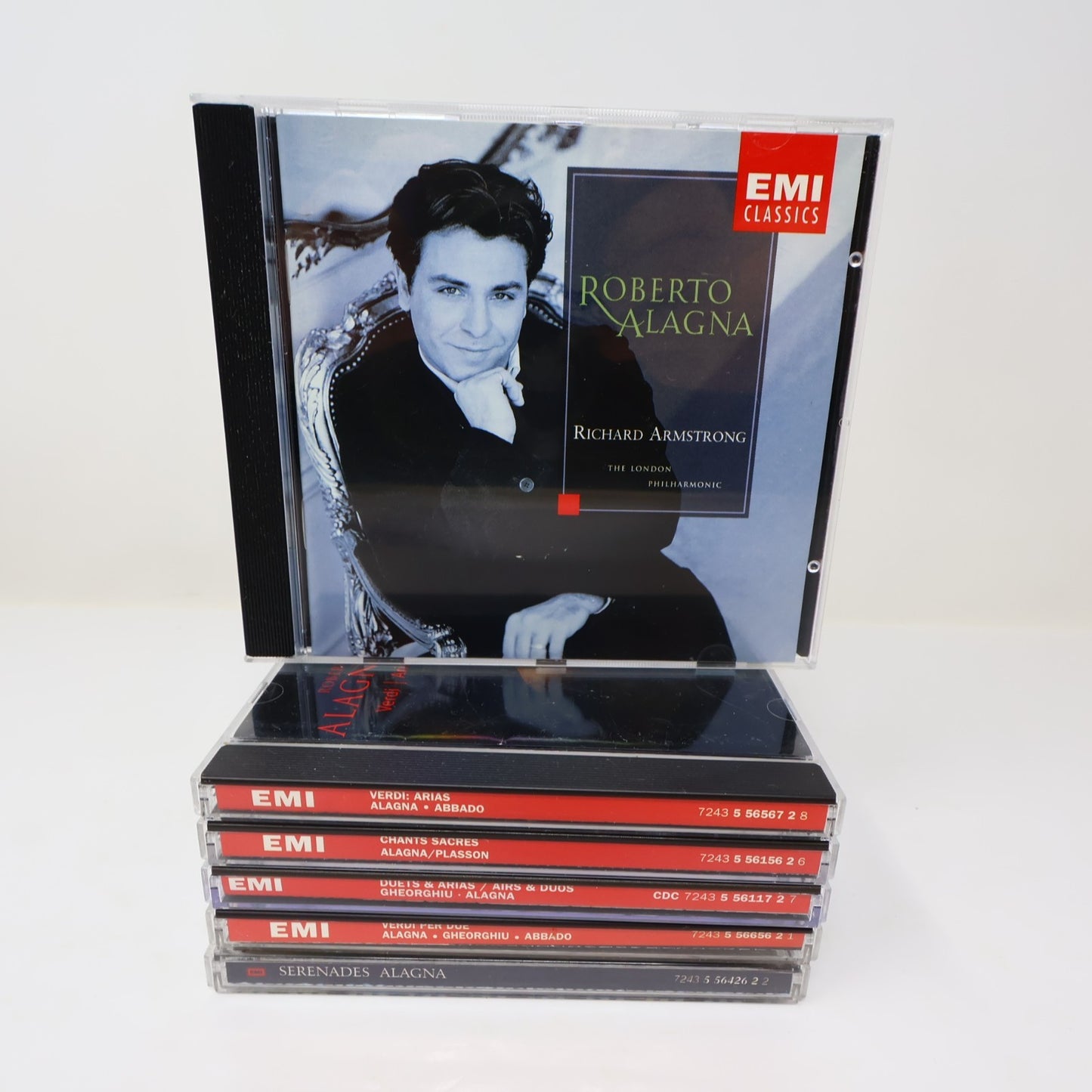 Roberto Alagna 6 CD Lot Serenades/Verdi Arias/Duets & Arias/Verdi Per Due