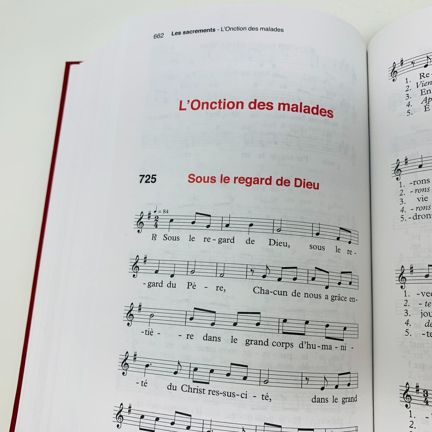 2003 D'une Même Voix Chants Notés de l'Assemblée Édition Canadienne CECC/Novalis