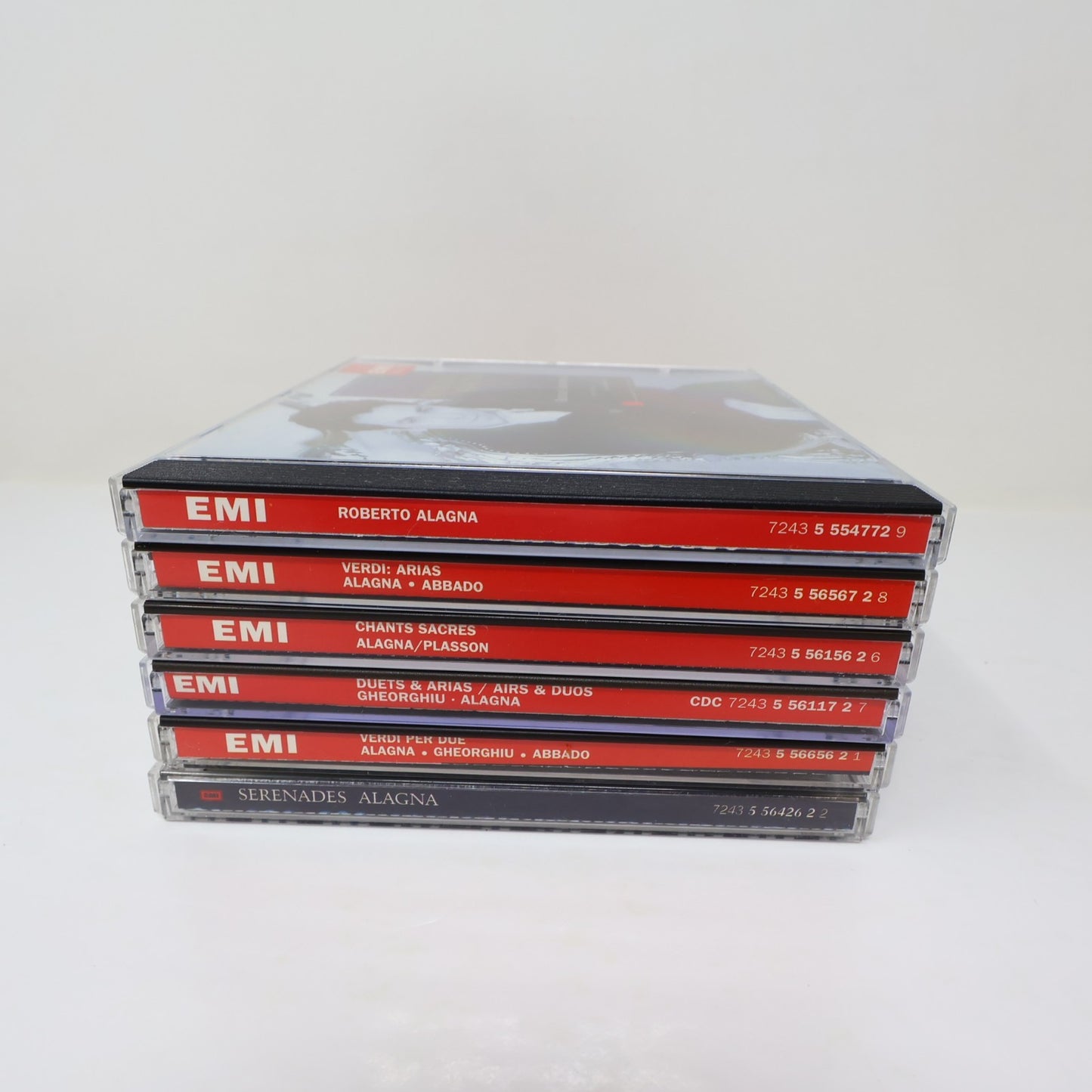 Roberto Alagna 6 CD Lot Serenades/Verdi Arias/Duets & Arias/Verdi Per Due