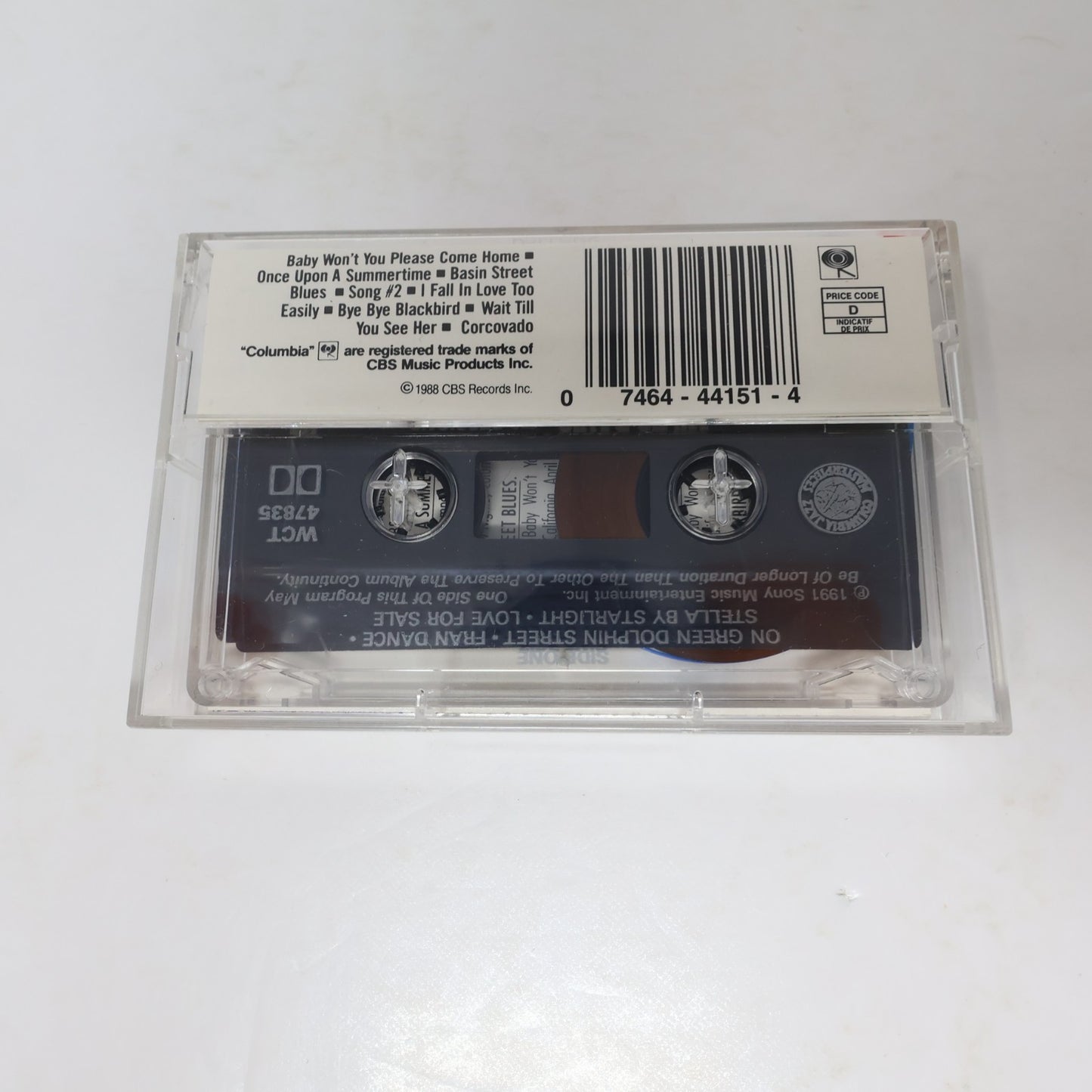 Miles Davis 3 Cassettes Lot Columbia Jazz Sketches Of Spain/Ballads/'58