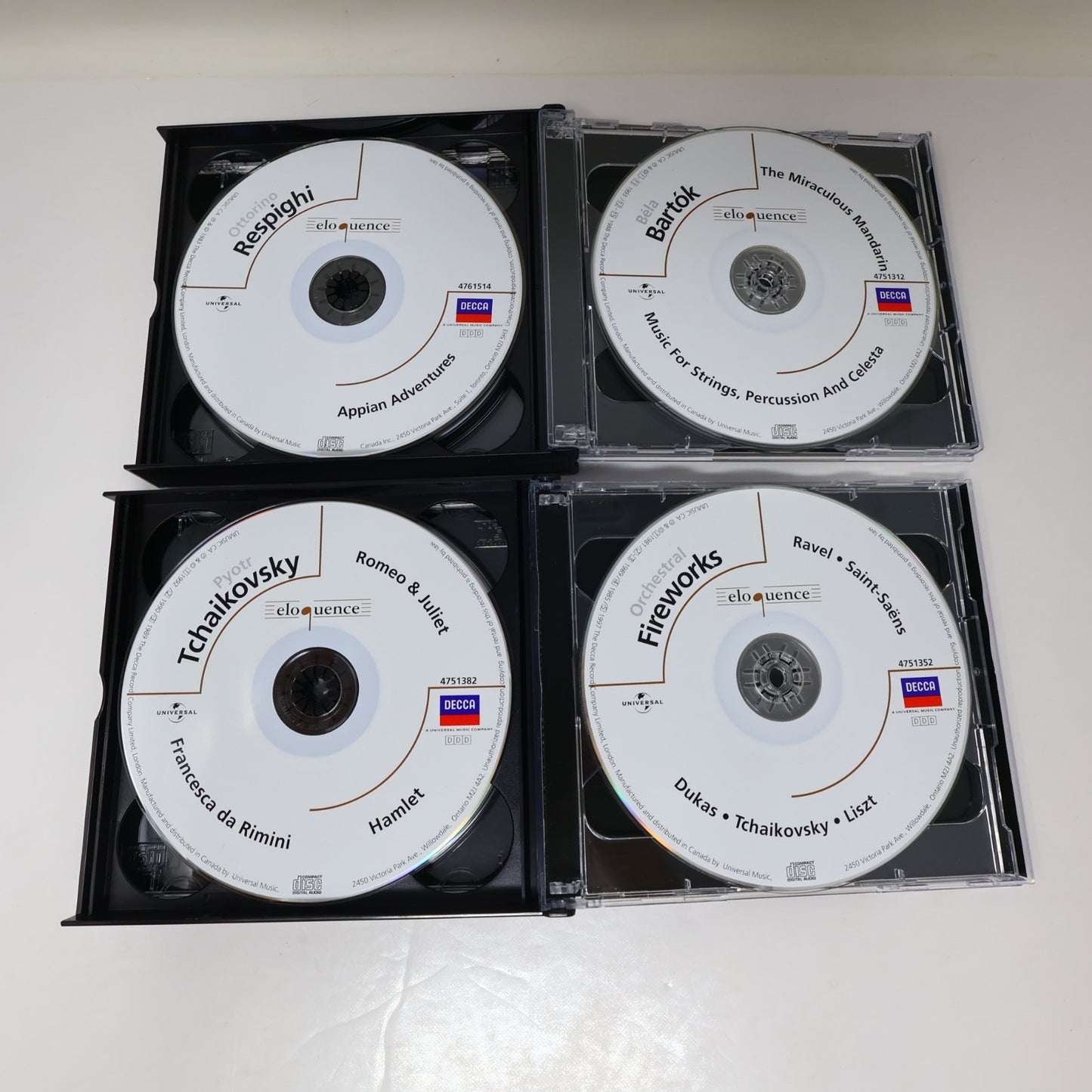 Charles Dutoit Lot 2 CD Dutoit-Montréal Chez Decca 20 Ans Déjà/Les Années Dutoit