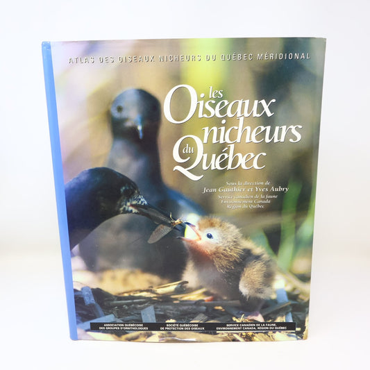 Les Oiseaux Nicheurs du Québec Jean Gauthier 1995 Atlas Illustré Faune Birds