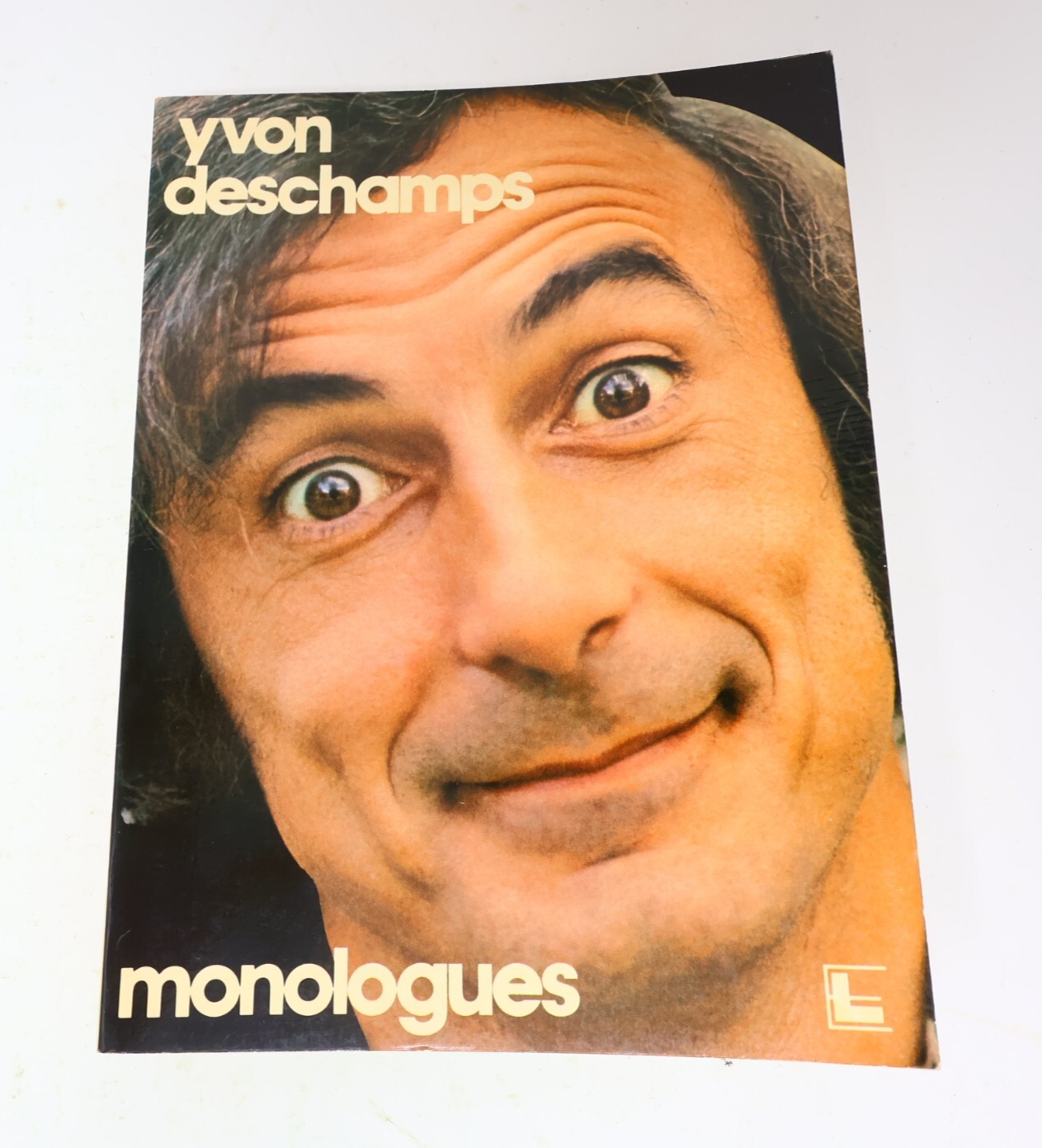 1973 Monologues Yvon Deschamps Leméac Humour Québec Français Paperback Livre 70s