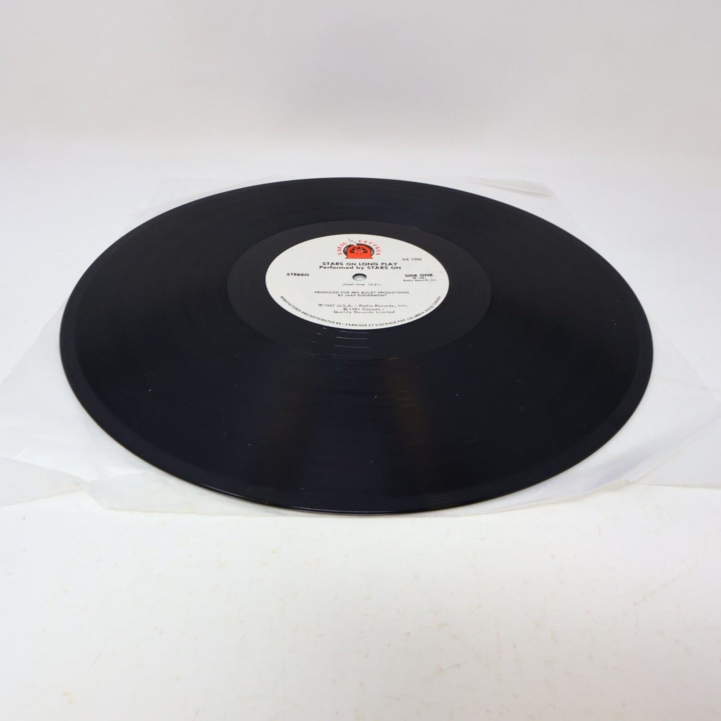 Stars On Long Play LP Record Vinyl 1981 RR 2006 Canada Radio Records Disco 80s