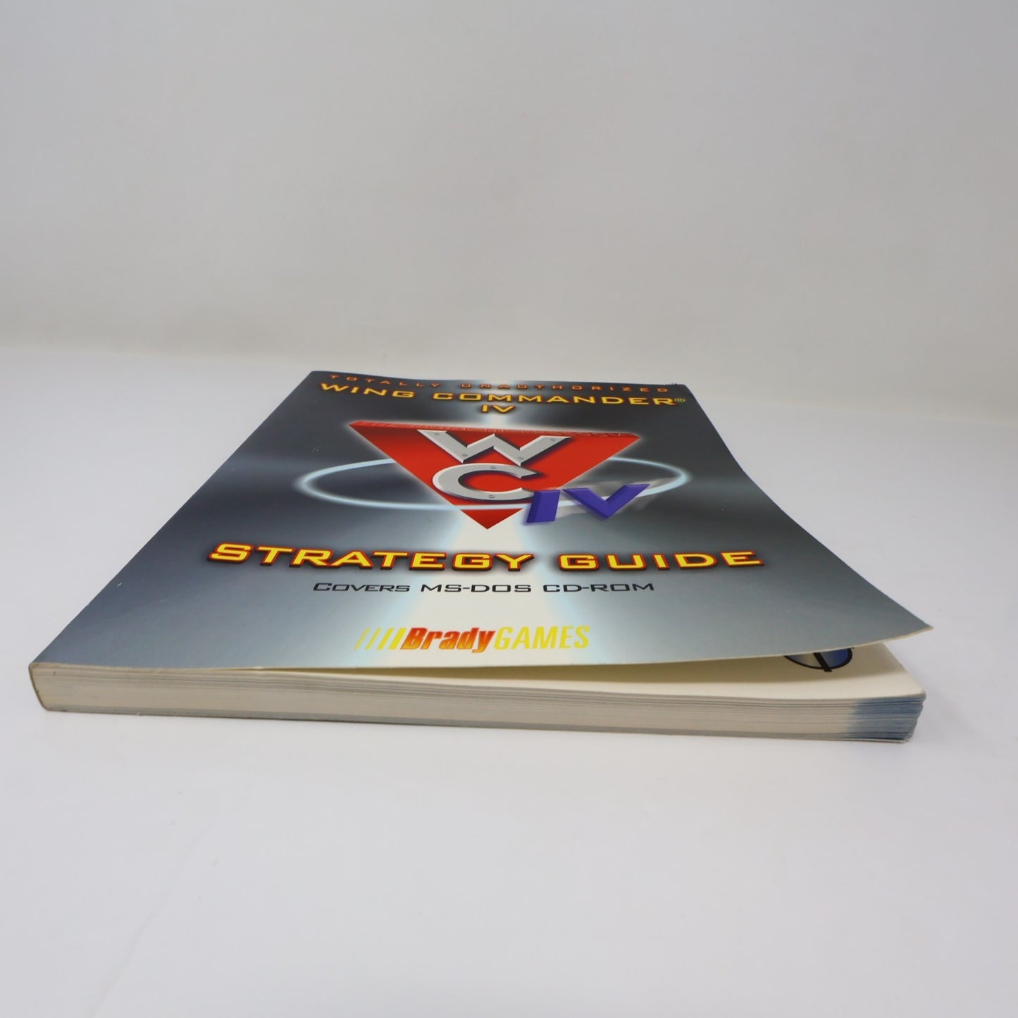 Wing Commander IV #4 Strategy Guide For Ms-Dos Cd-Rom Bradygames 1996 PB Book