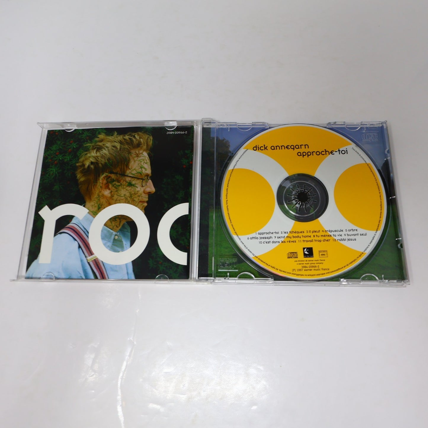 Dick Annegarn Lot 2 CD Tôt Ou Tard Approche-Toi/Au Cirque D'Hiver Bébé Éléphant