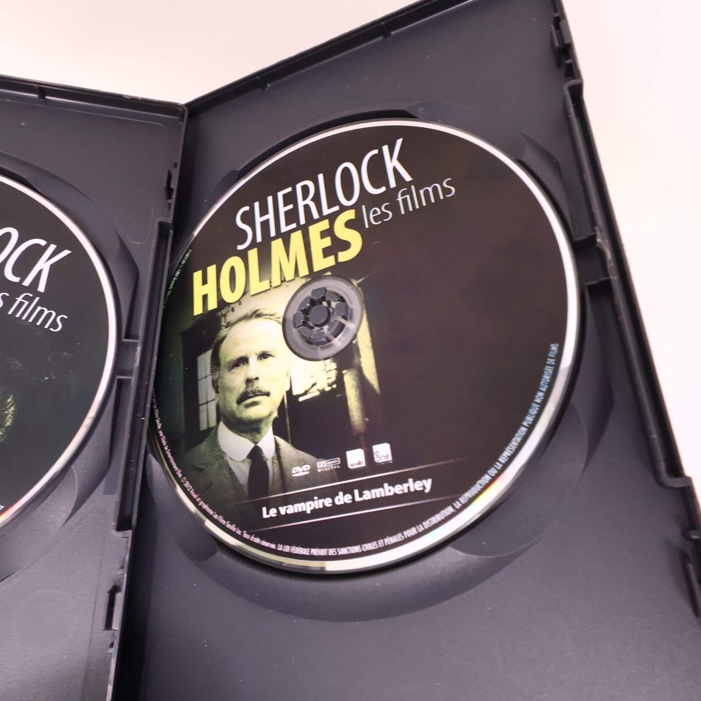 Sherlock Holmes Saison 1/Les Films Lot 2 DVD Français Jeremy Brett 4:3 Testés
