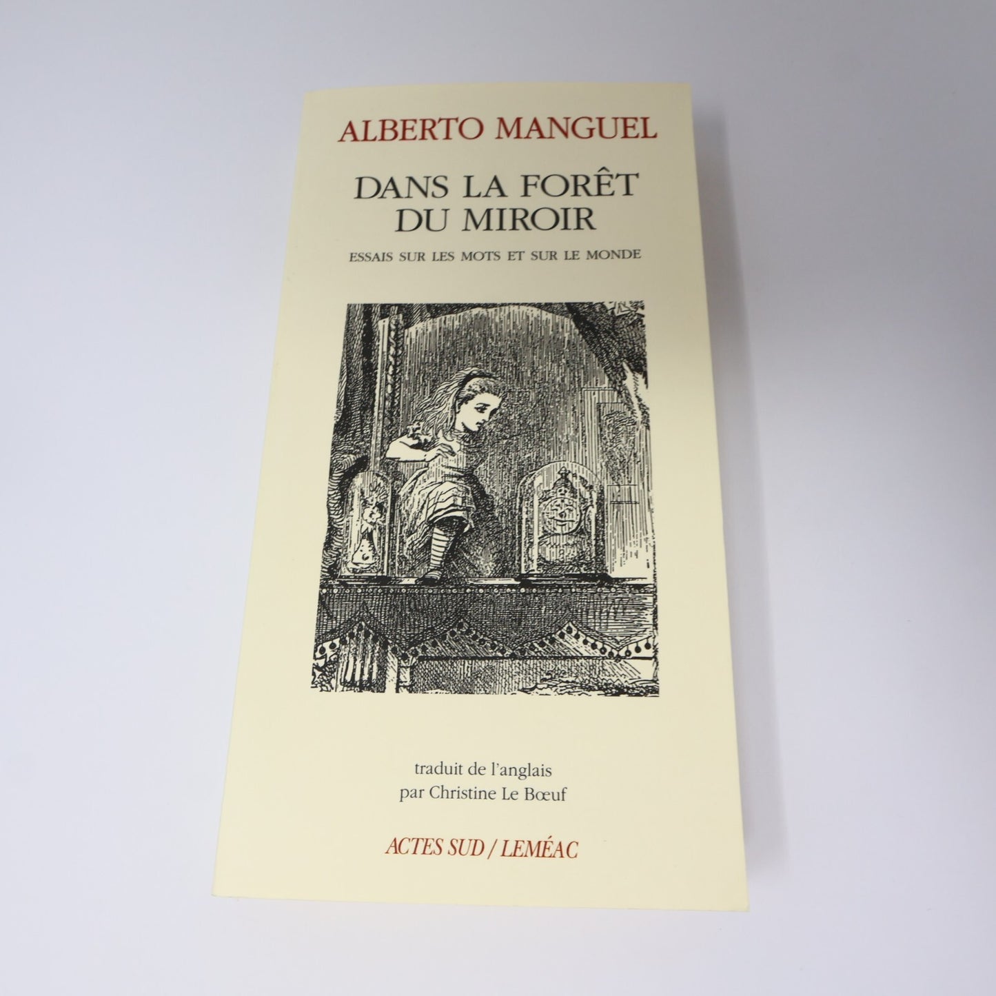 Alberto Manguel Lot 2 Livres Dans la Forêt du Miroir/Histoire de Lecture Essai