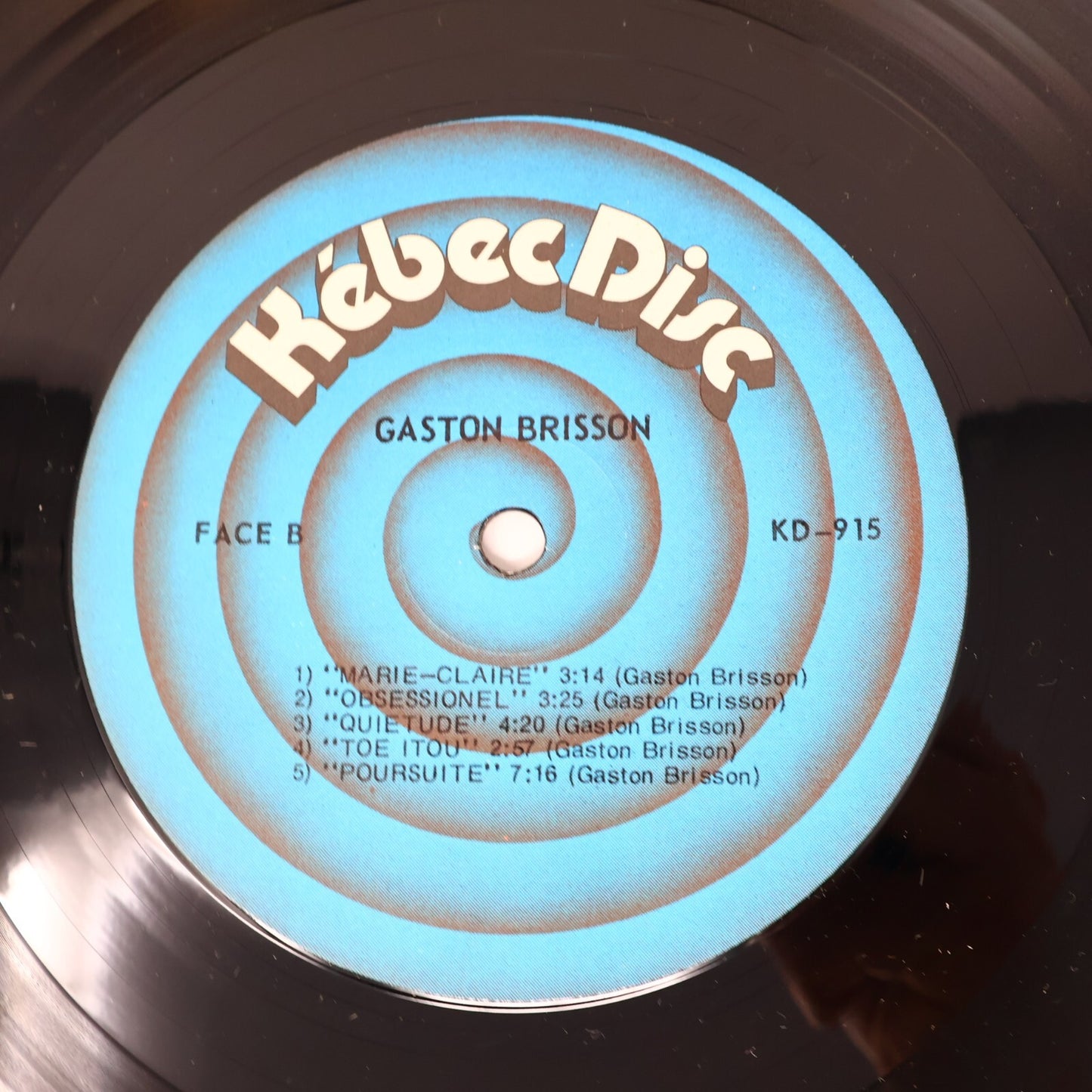 Gaston Brisson Lot 3 Disques LP Record Corridor/Filigranes/En Spectacle 1970s