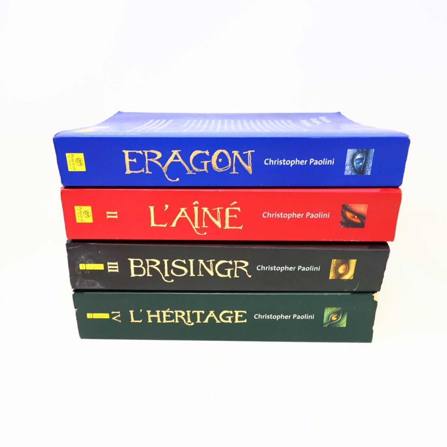 Eragon L'Héritage #1-4 Lot 4 Livres Inheritance Christopher Paolini Français PB