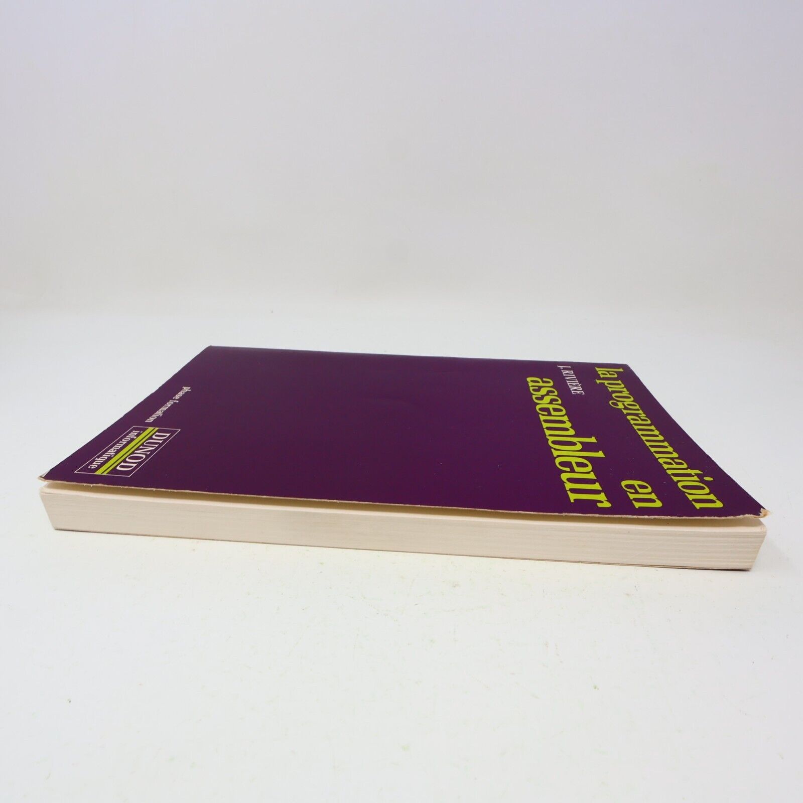 1983 La Programmation en Assembleur J. Rivière Informatique Ordinateur Code 80s