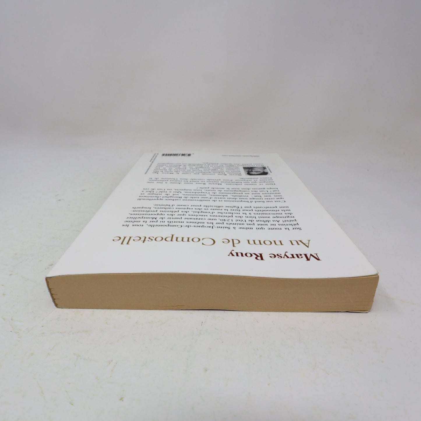 2003 Au Nom de Compostelle Maryse Rouy Québec Amérique Fiction Historique Livre