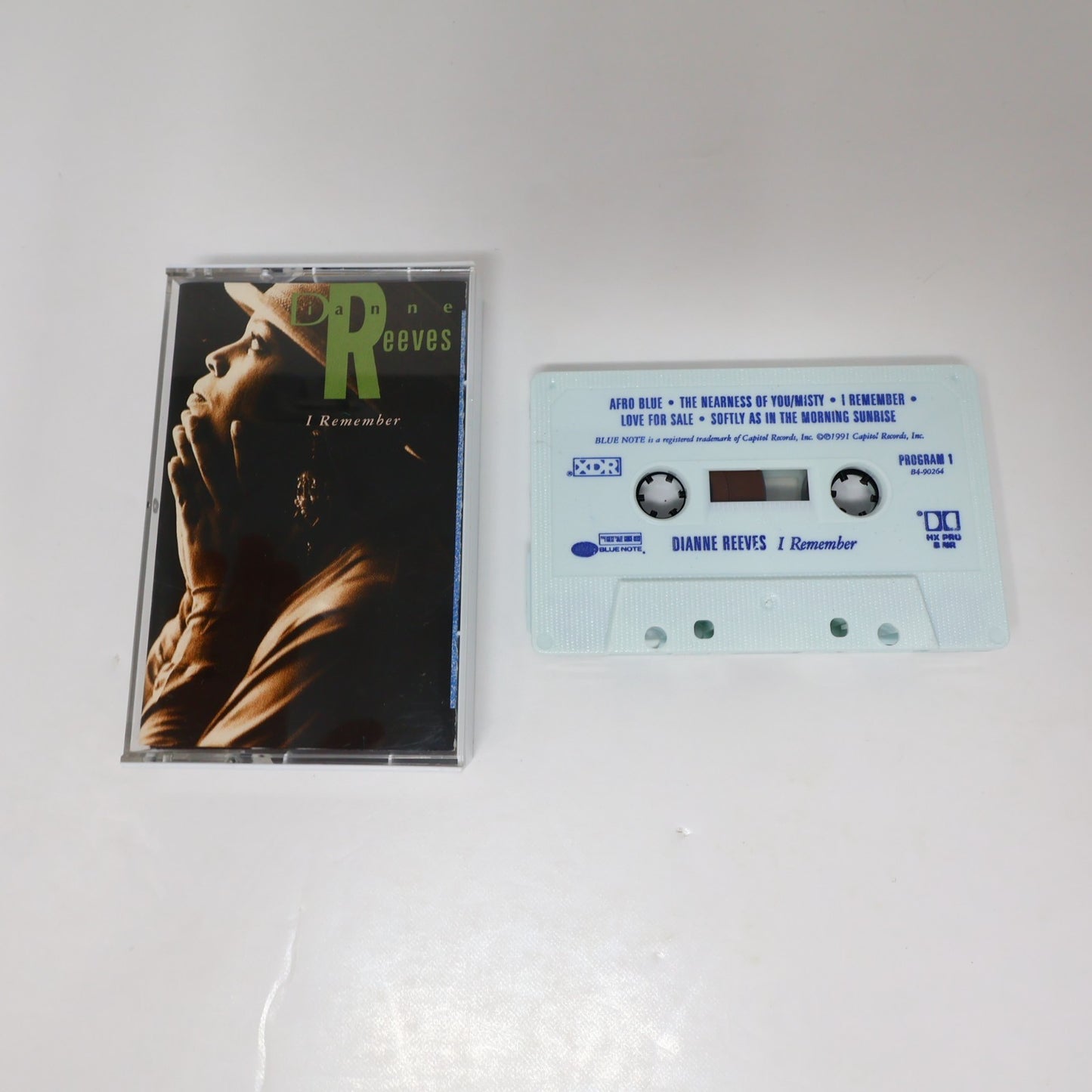 Dianne Reeves I Remember Cassette Blue Note Jazz 1991 Afro Blue B4-90264