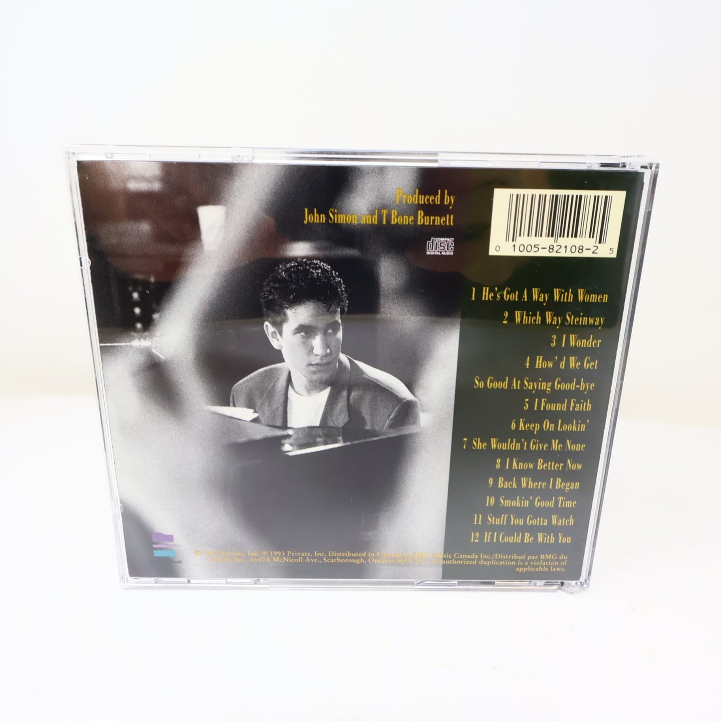 A.J. Croce CD Private Music 1993 Blues 01005-82108-2 90s