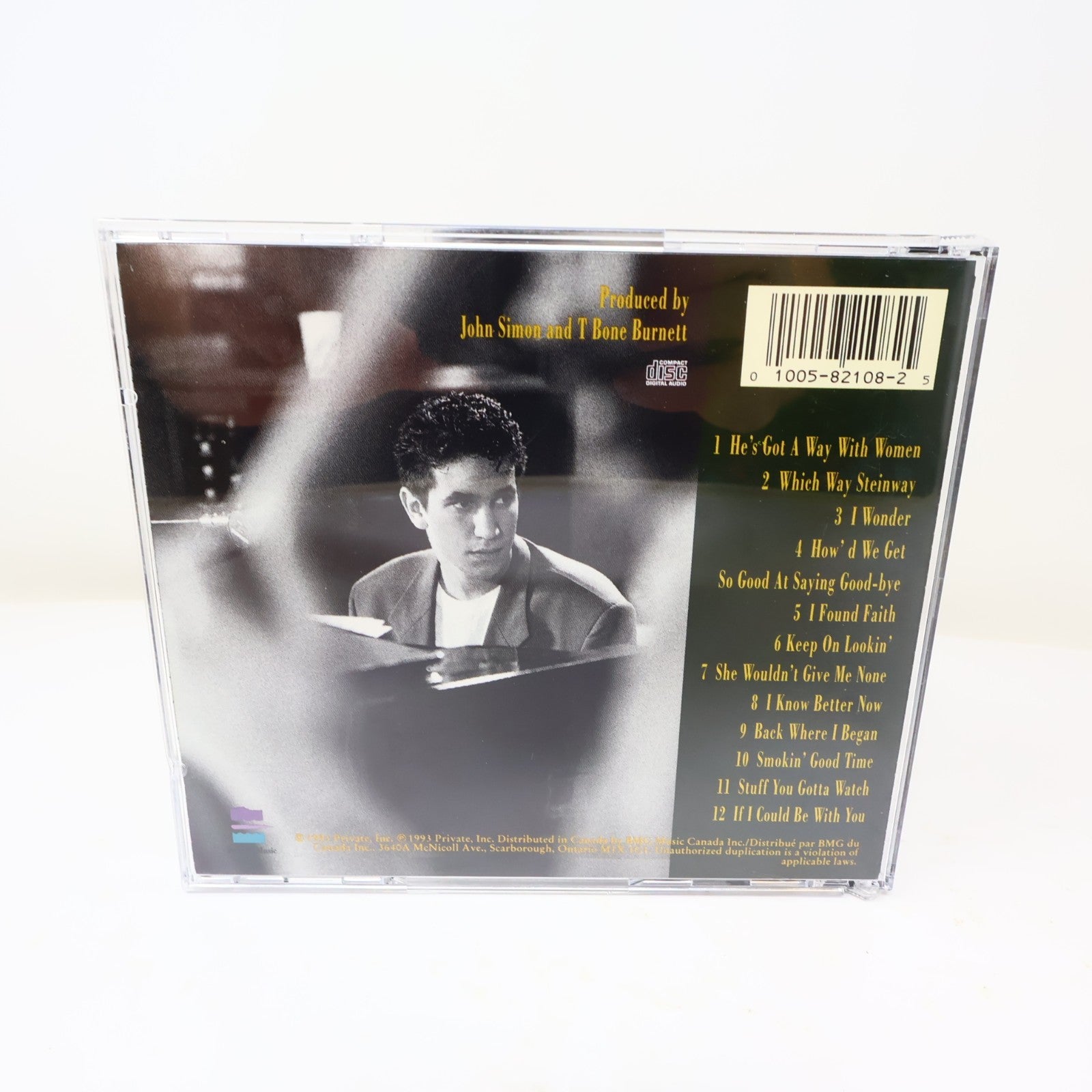 A.J. Croce CD Private Music 1993 Blues 01005-82108-2 90s