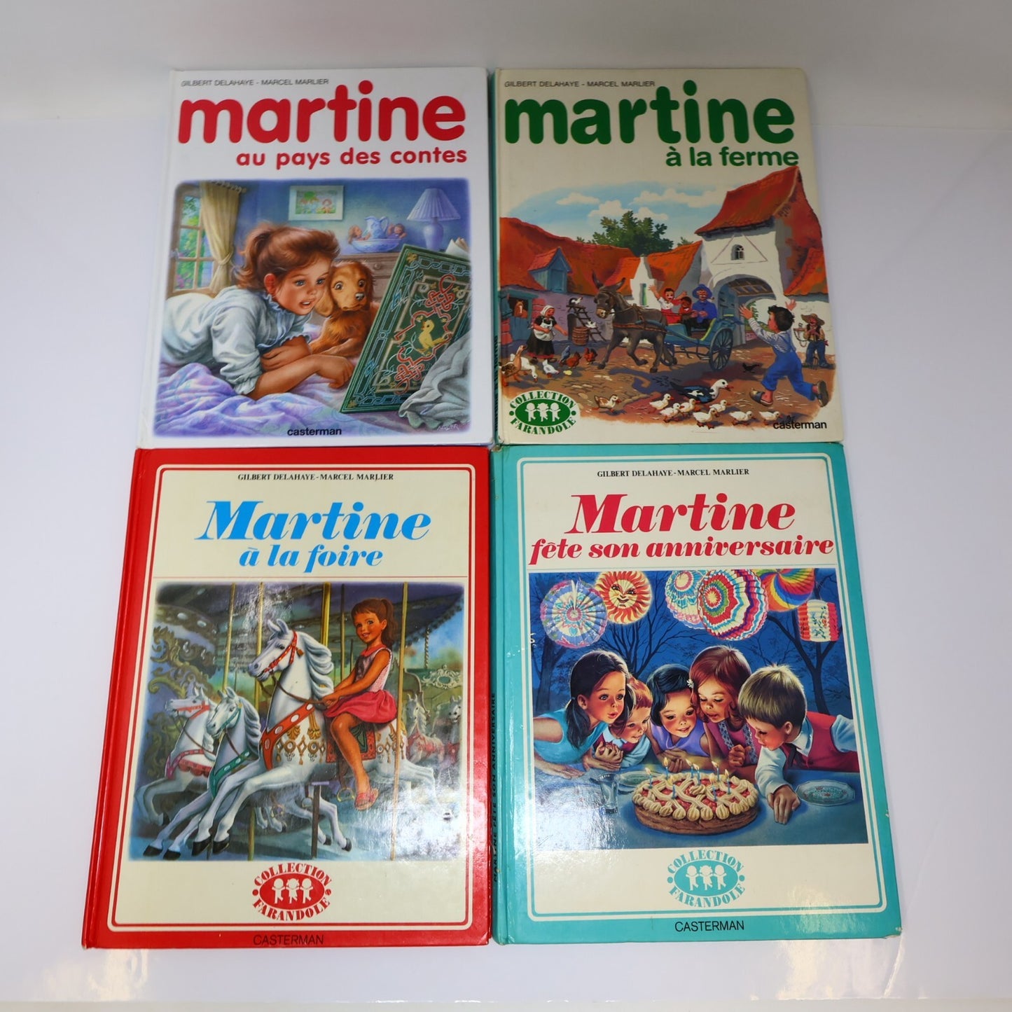 Martine/Jean-lou et Sophie Lot 30 Livres Enfants Casterman Delahaye/Marlier HC