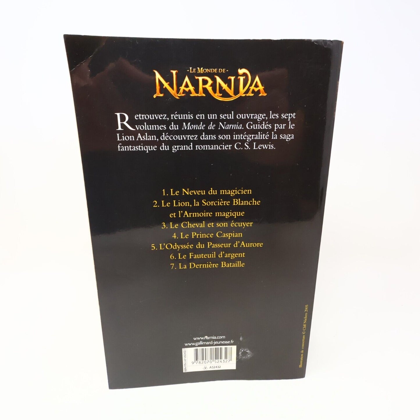 2005 Le Monde de Narnia C.S. Lewis Fantasy Fantastique Omnibus Gallimard Livre
