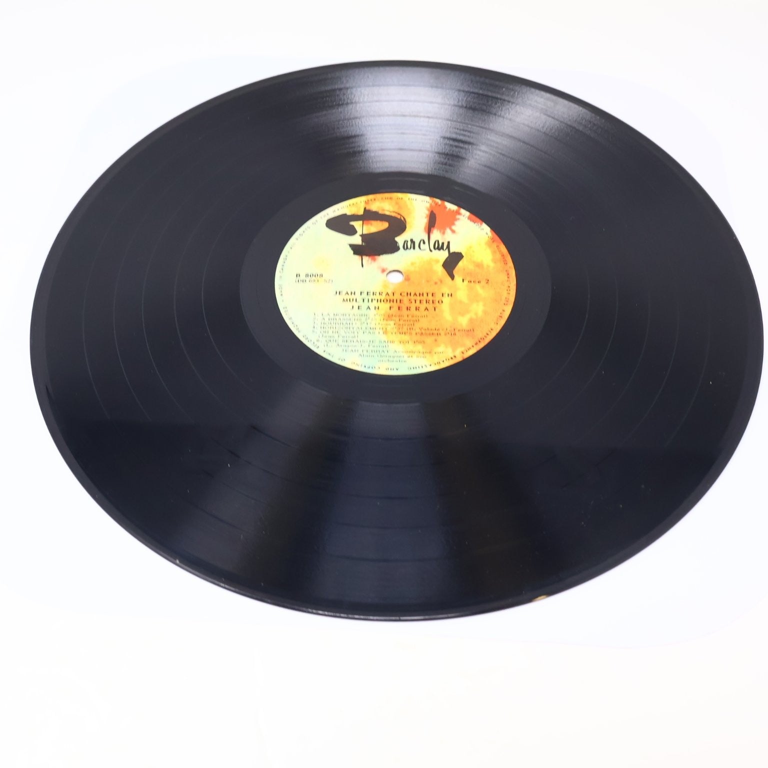 Jean Ferrat Lot 2 Disques Chante En Multiphonie Stéréo/Ferrat LP Record Français
