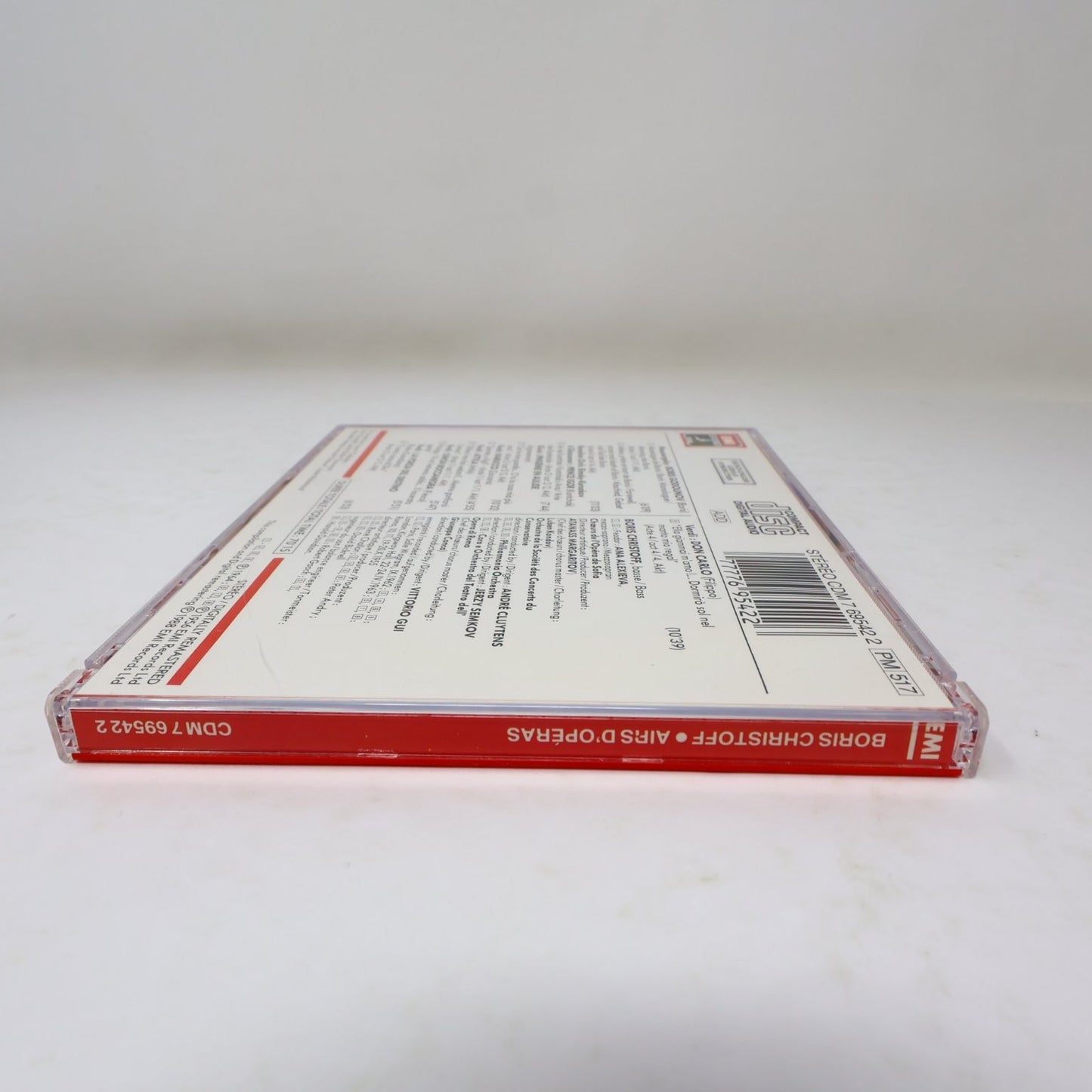 Boris Christoff Opera Arias/Airs d'Opéra CD 1988 Digital Remastered Classical