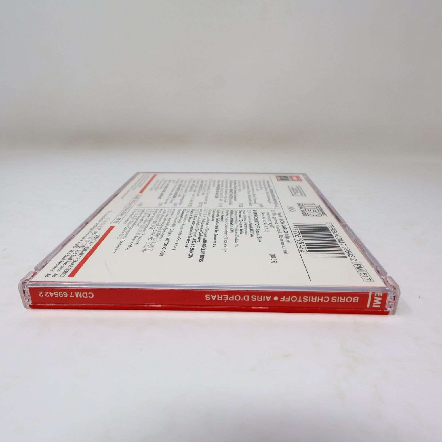 Boris Christoff Opera Arias/Airs d'Opéra CD 1988 Digital Remastered Classical
