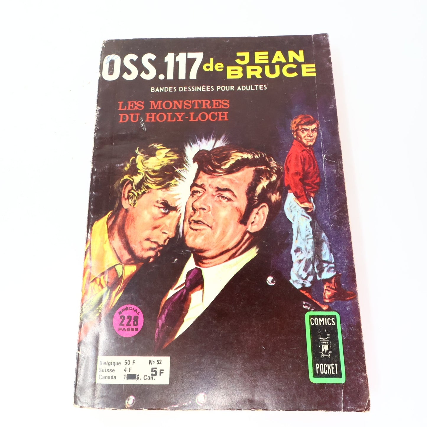 OSS 117 #44 52 Lot Monstres du Holy-Loch/Double Bang à Bangkok Jean Bruce Bd PB
