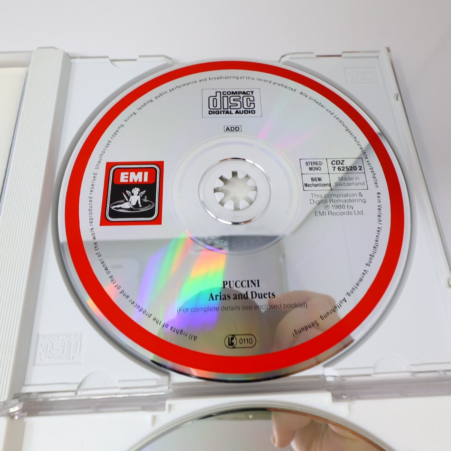 Giacomo Puccini 7 CDs Lot La Bohème/Tosca/Madama Butterfly Opera Classical
