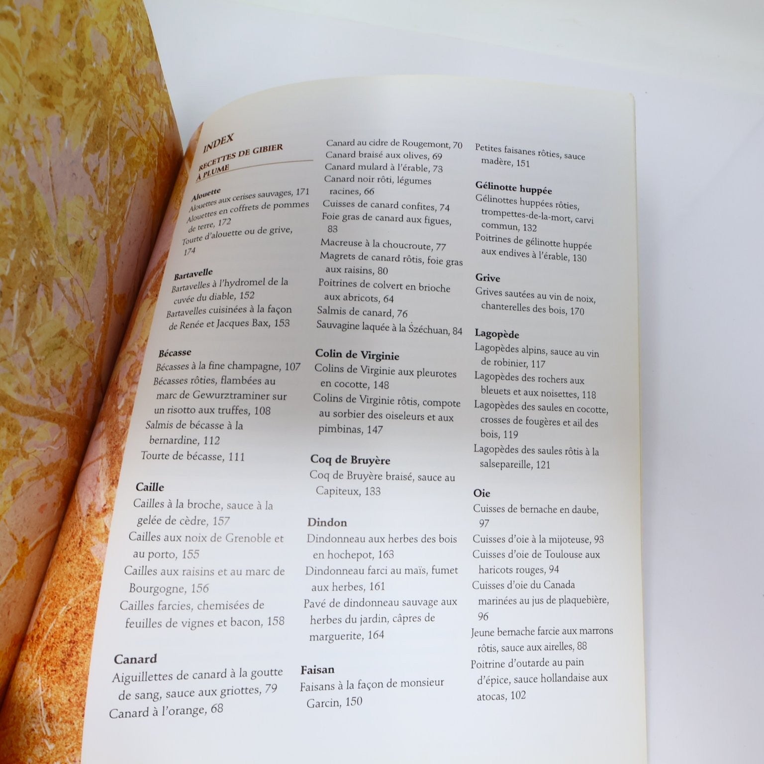 Gibier à Poil et à Plume Jean-Paul Grappe 2008 Livre Signé Recettes Cuisine