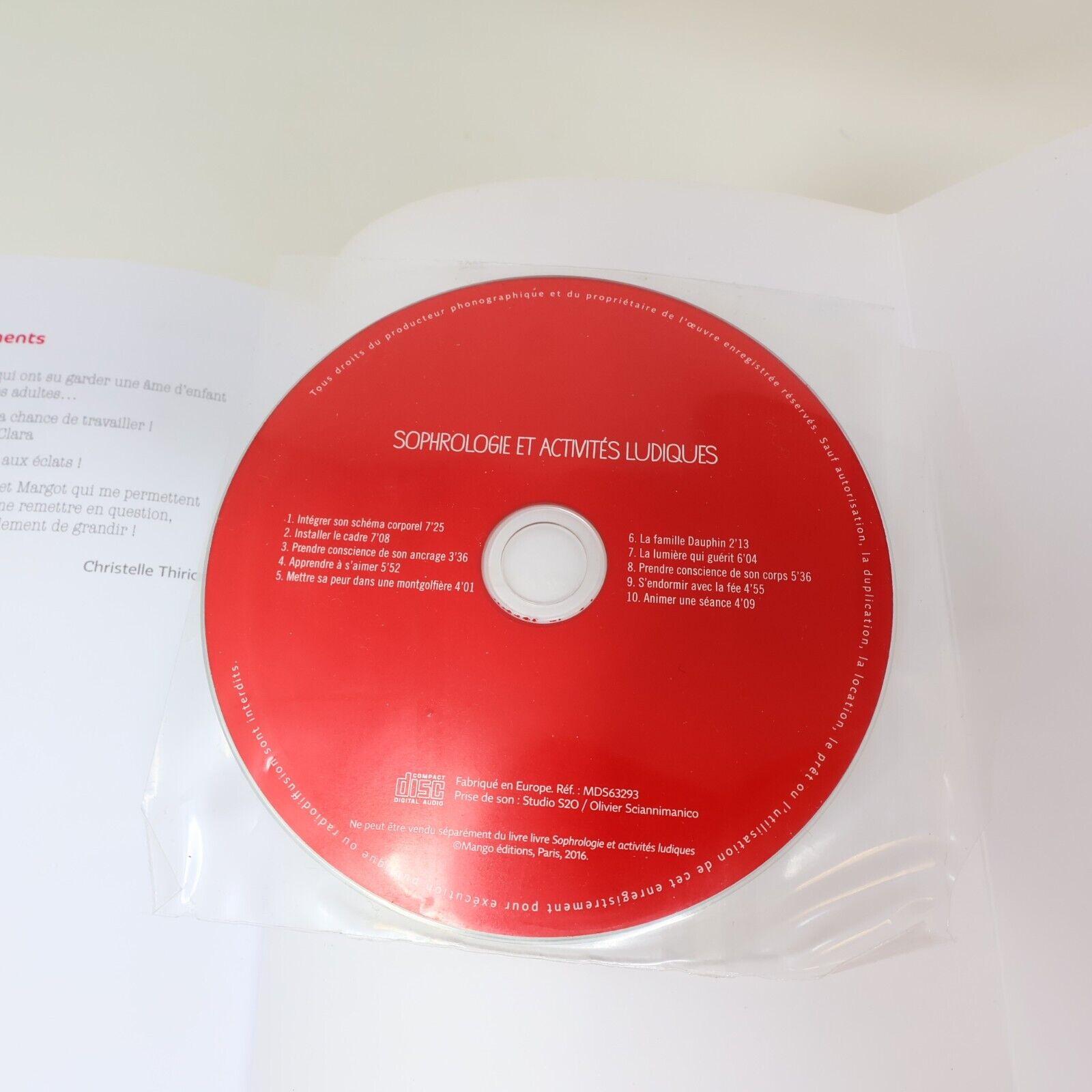 2016 Sophrologie et Activités Ludiques Christelle Thirion Éducation 3-12 Ans PB