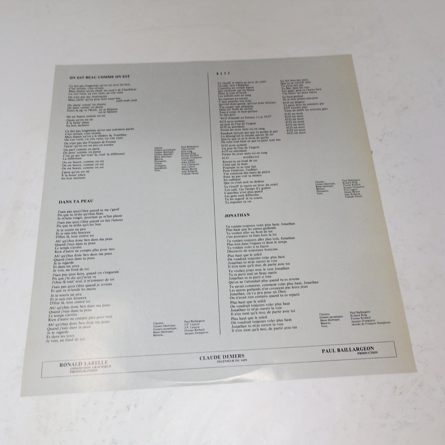Pop Québécois 1960-70-80s Lot 20 Disques LP Thibeault/Baillargeon/Brault/Toupin