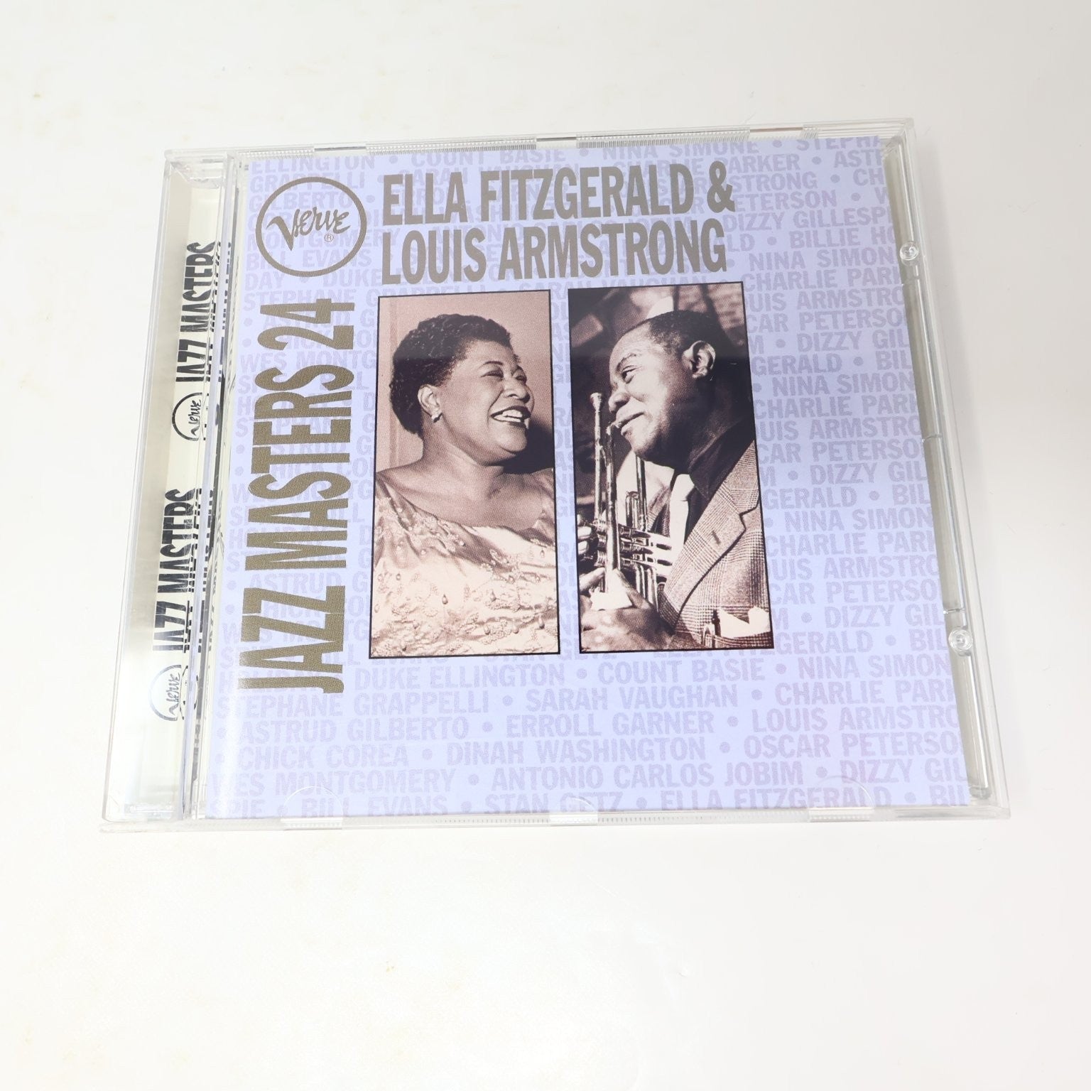 Ella Fitzgerald & Louis Armstrong Jazz Masters 24/Jazz & Blues 2 CD Lot