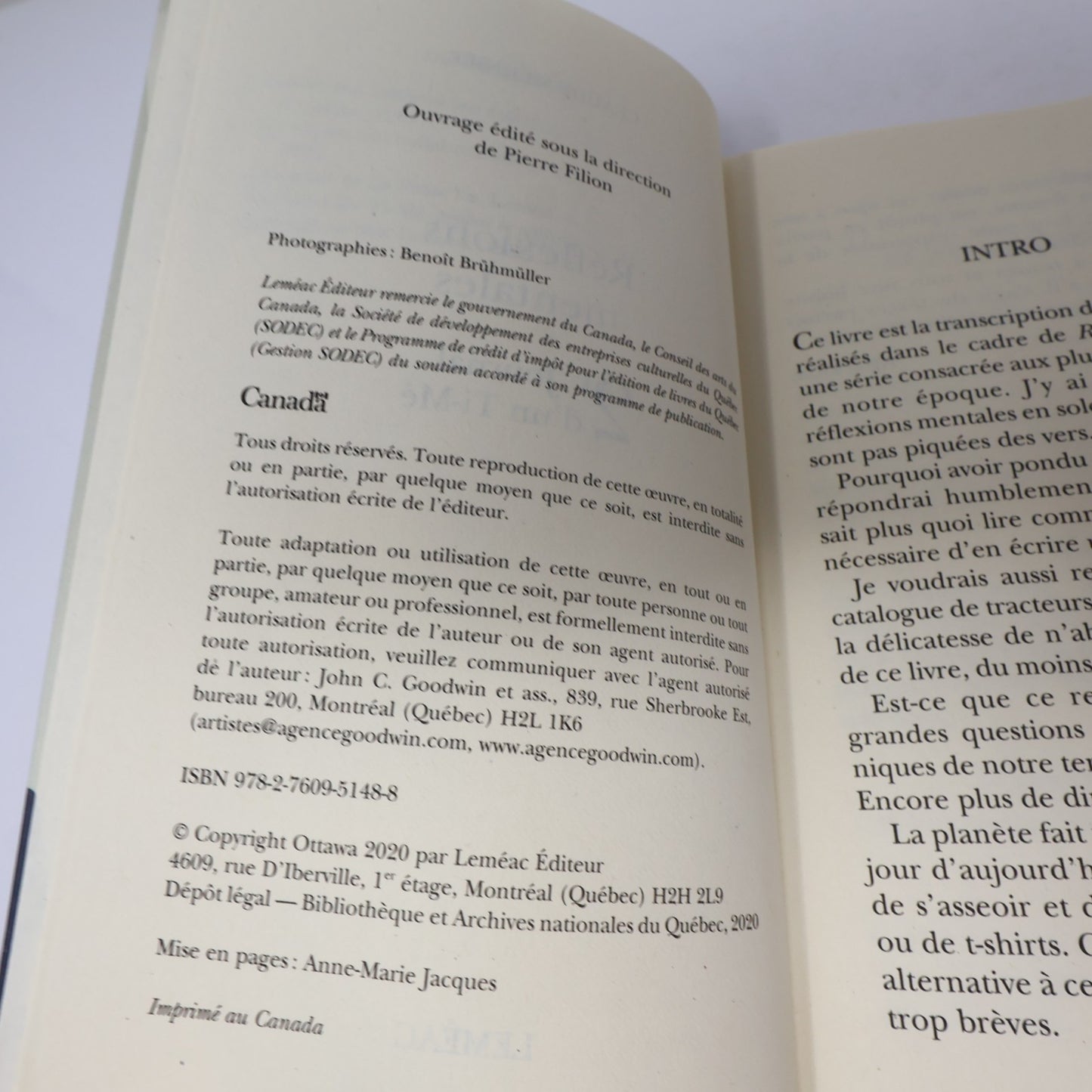 Journal d'un Ti-Mé/Réflexions Mentales Lot 2 Livres Claude Meunier La Petite Vie