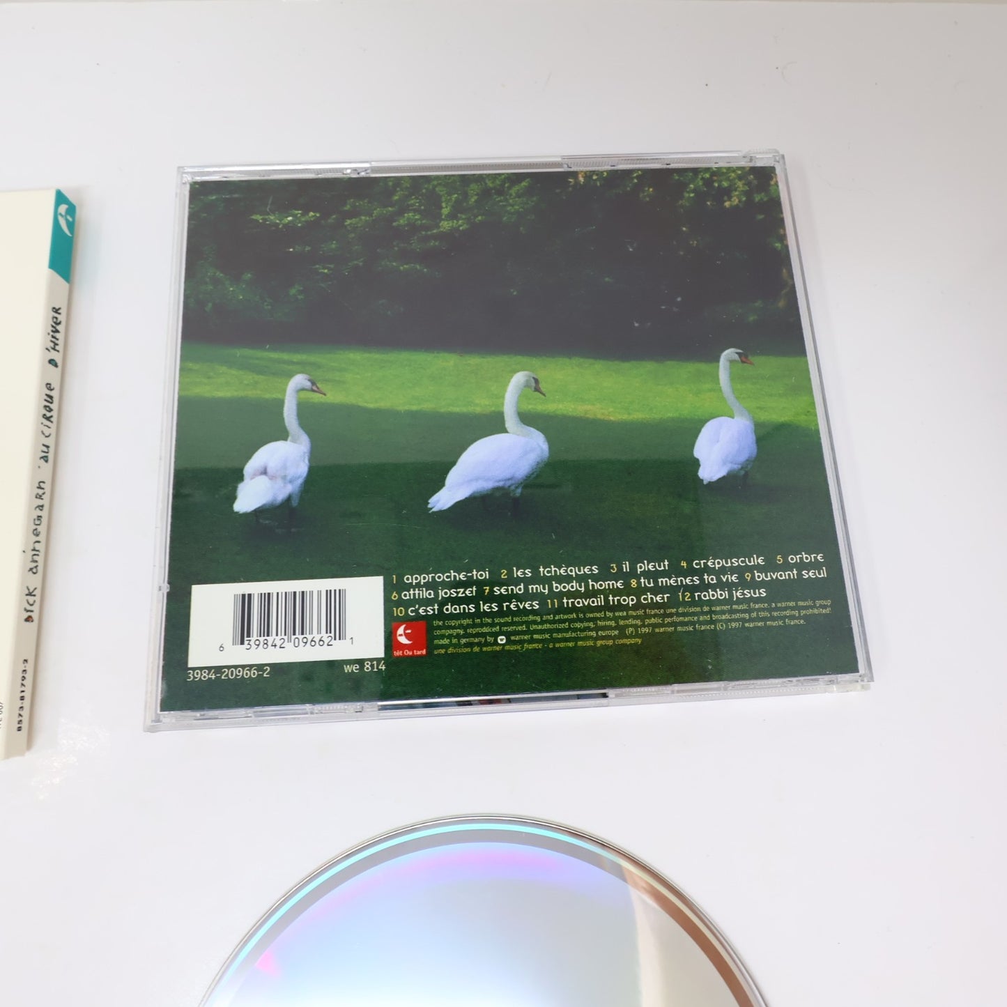 Dick Annegarn Lot 2 CD Tôt Ou Tard Approche-Toi/Au Cirque D'Hiver Bébé Éléphant