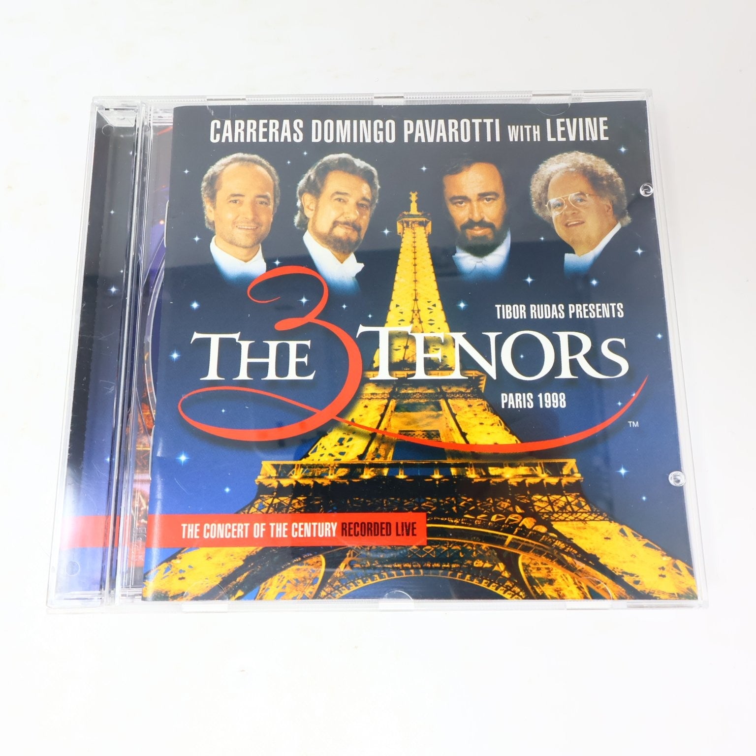 Carreras Domingo Pavarotti The 3 Tenors Paris 1998 CD London Classical