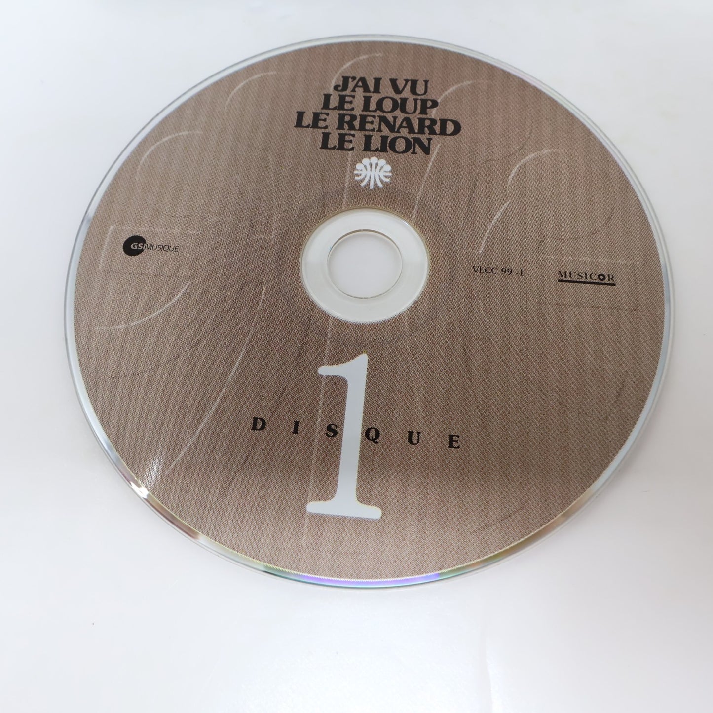 J'ai Vu Le Loup Le Renard Le Lion CD 25e 1974-1999 Leclerc/Vigneault/Charlebois