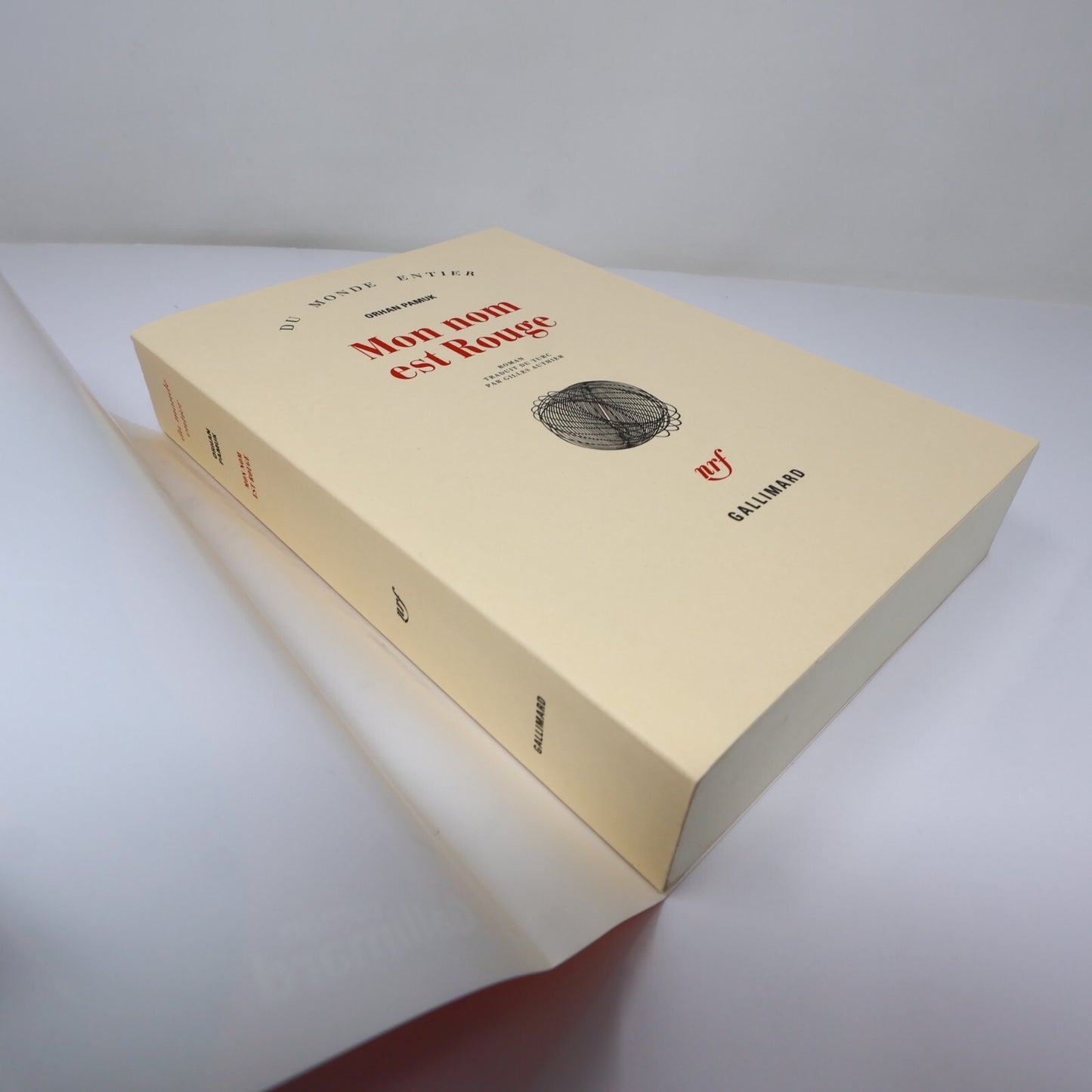 Orhan Pamuk Lot 2 Livres Le Livre Noir/Mon Nom est Rouge Crime et Mystère French