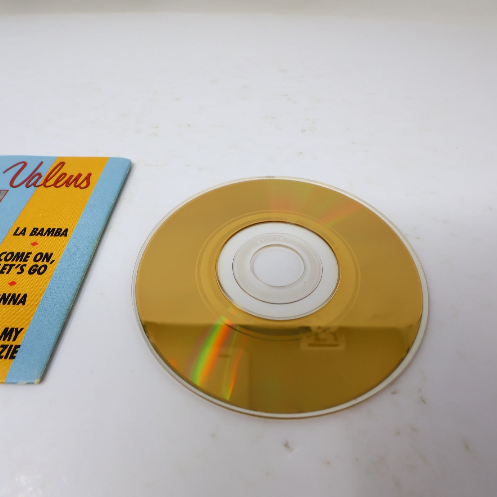 Lil' Bit of Gold CD Ritchie Valens Rhino 1988 La Bamba 3" Disc Rock 80s