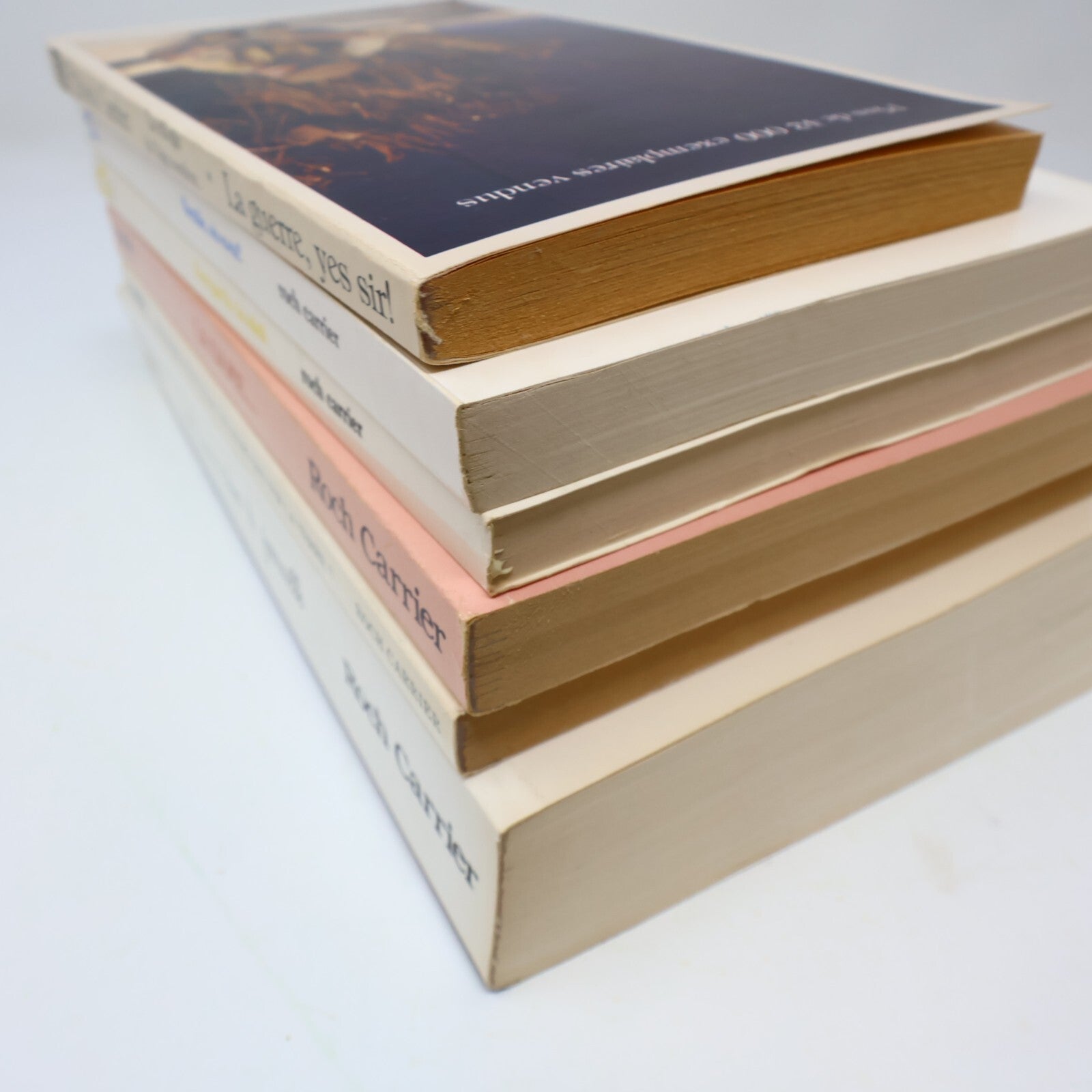 Roch Carrier Lot 6 Livres La Guerre Yes Sir!/Floralie ou Es-Tu? Roman Québec 80s
