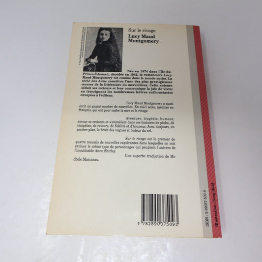 Sur le rivage Lucy Maud Montgomery 1990 Français Québec/Amérique Live Roman
