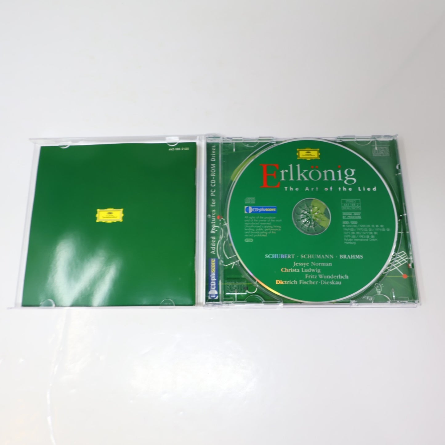 Erlkönig The Art Of Lied CD Jessye Norman/Christa Ludwig/Fritz Wunderlich