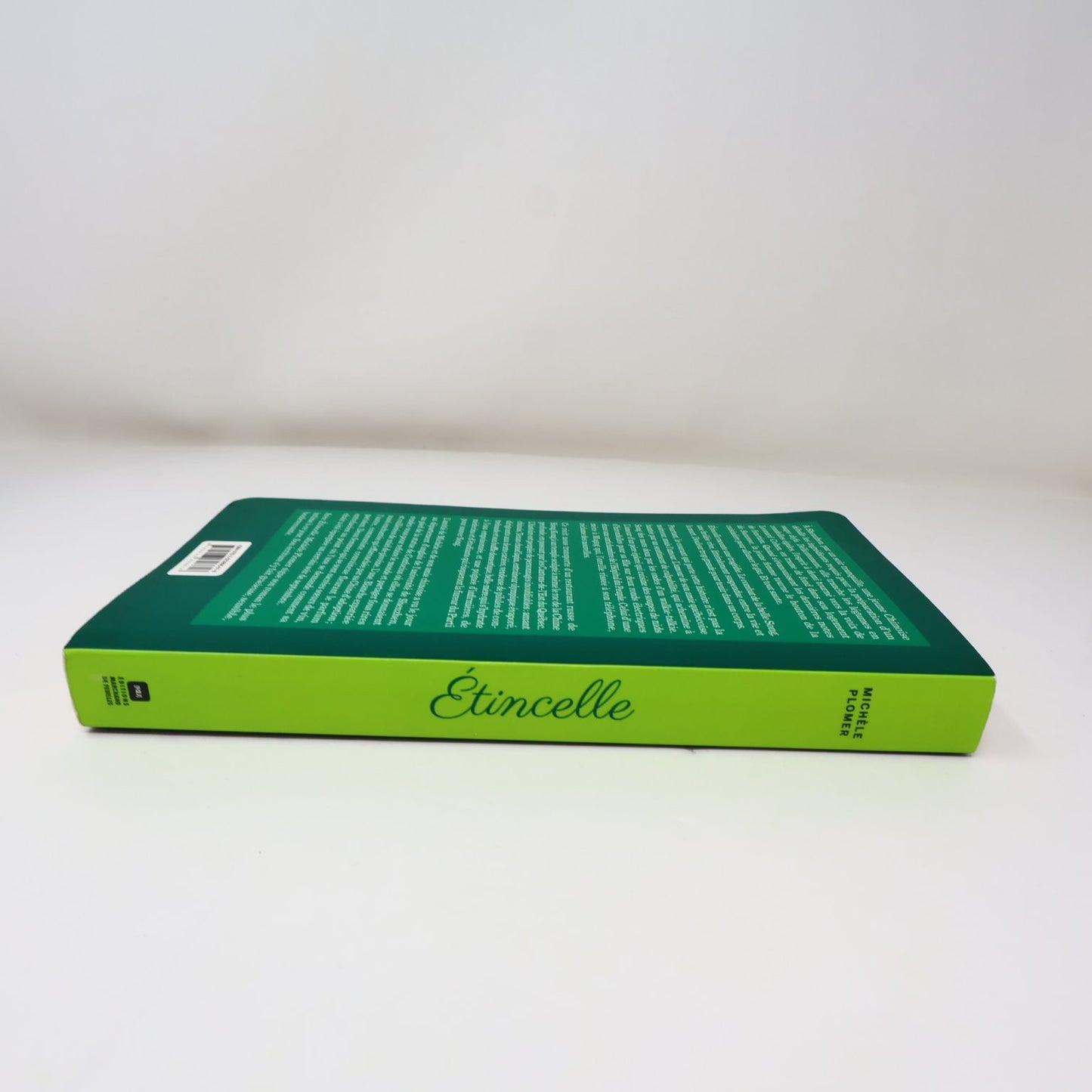 Étincelle Michèle Plomer 2016 Français Livre Edition Marchand de Feuilles