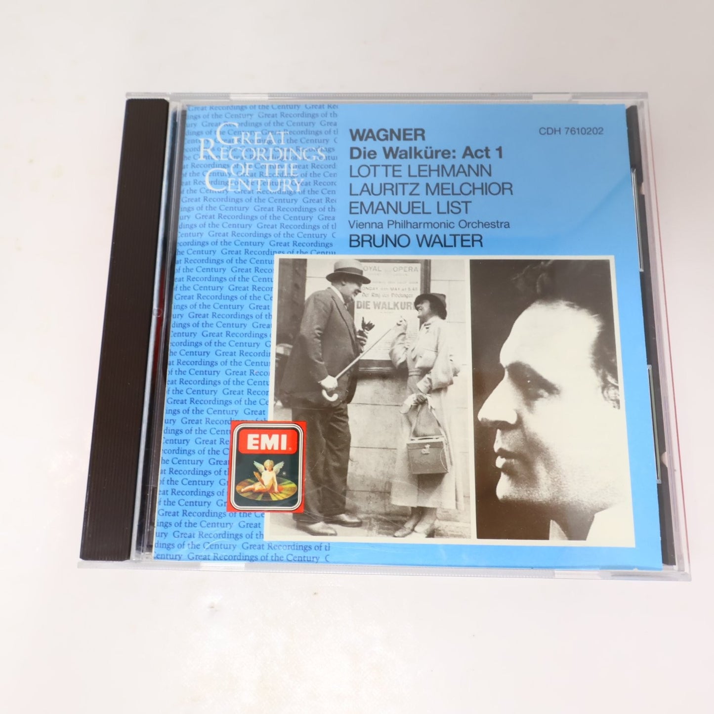 Wagner 3 CD Lot Rickenbacher/Karajan/Walter Orchestral Works Classical EMI DG