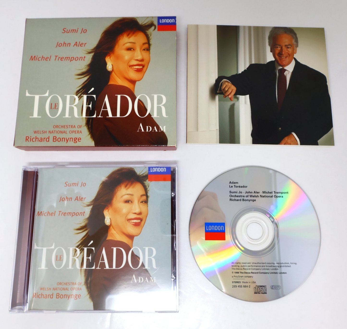 Le Toreador Adam Sumi Jo/John Aler/Michel Trempont CD Richard Bonynge 1998