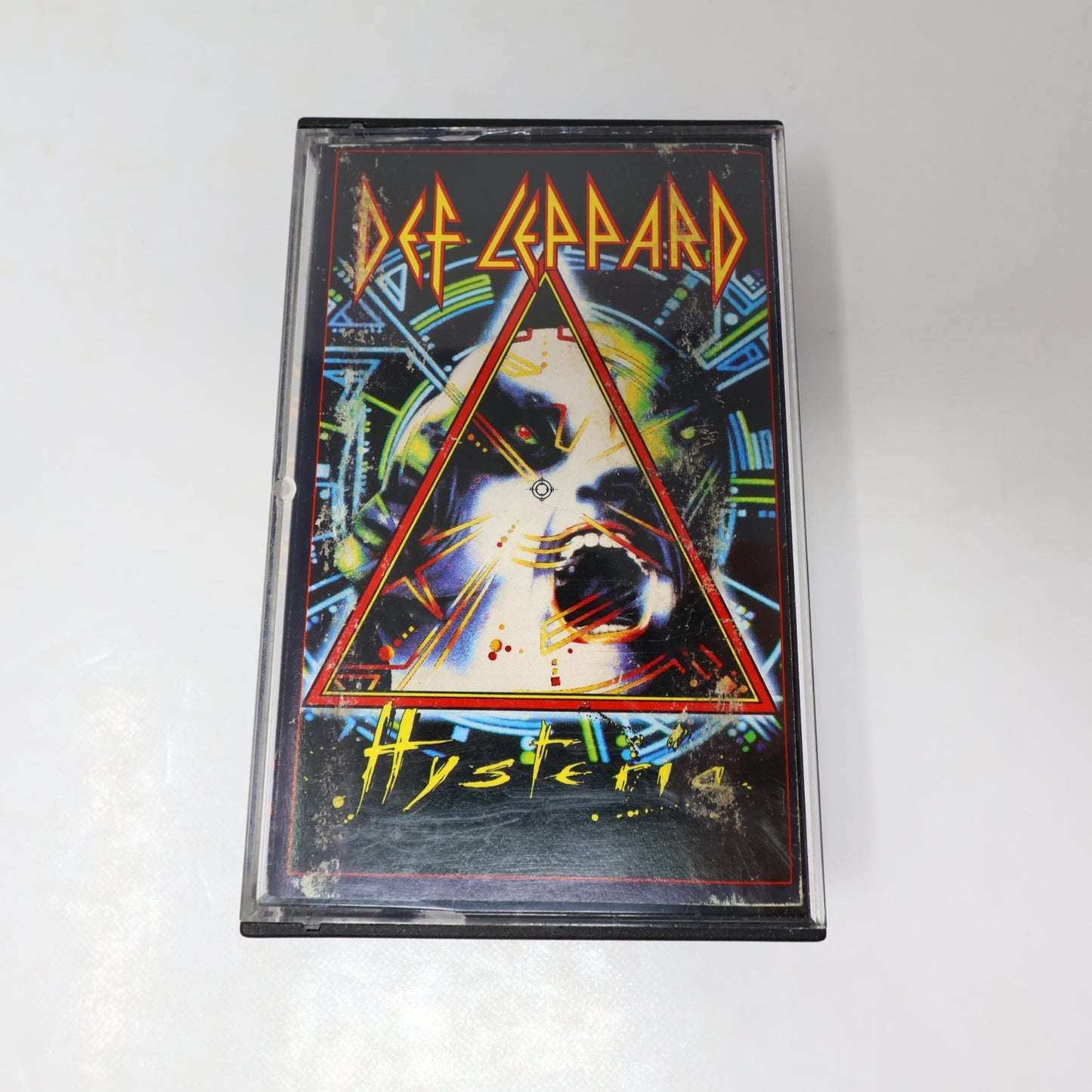Def Leppard 2 Cassettes Lot Hysteria/Pyromania Vertigo 80s Pour Some Sugar On Me