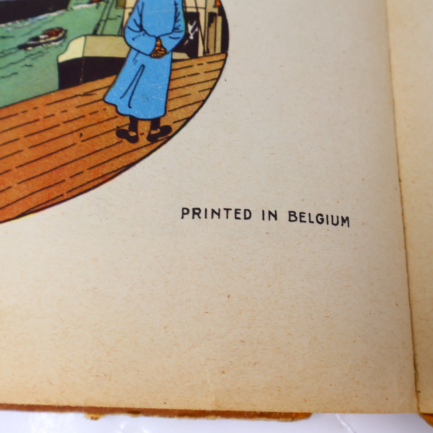Tintin Le Lotus Bleu Hergé Casterman 1951 B5 Bande Dessinée Français/French HC