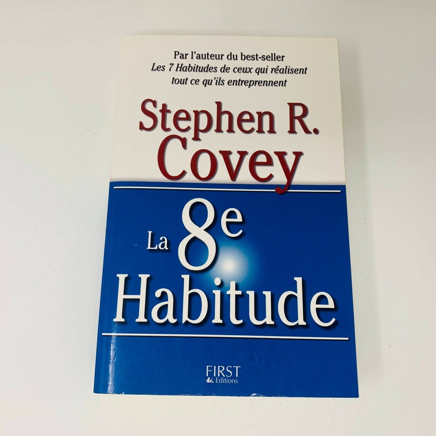 2006 La 8ème Habitude Livre Stephen R. Covey en Français French PB Réussite 8e