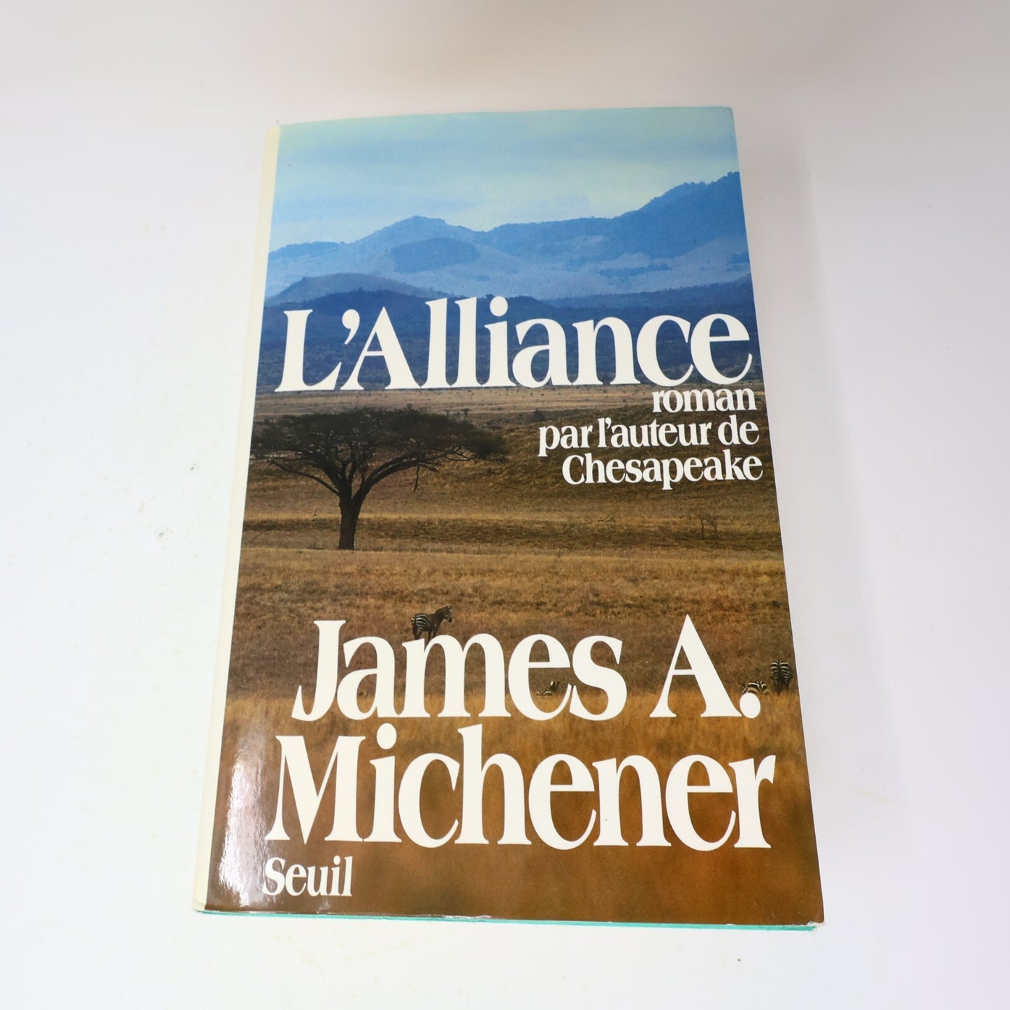 James Albert Michener Lot 2 Livres Chesapeake/L'Alliance Français French Seuil