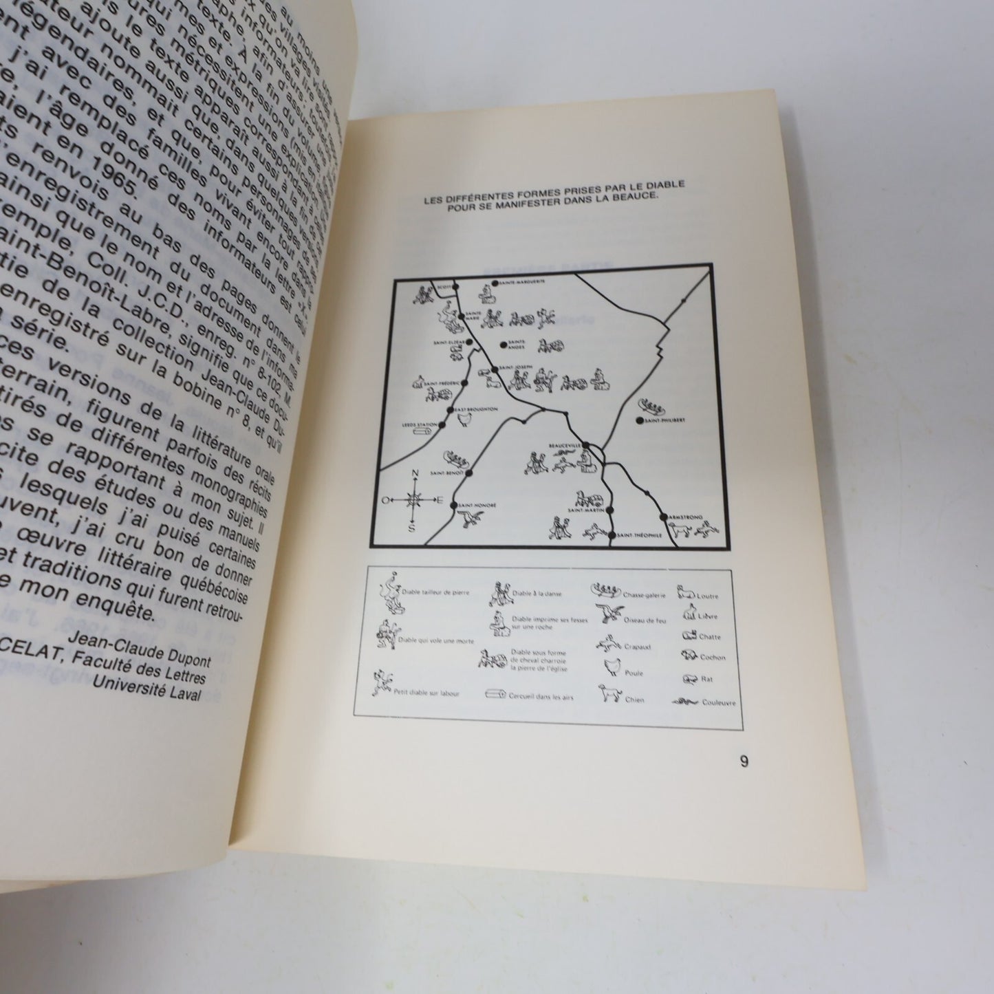 1978 Le Légendaire de la Beauce Jean-Claude Dupont Leméac Folklore Québec Livre