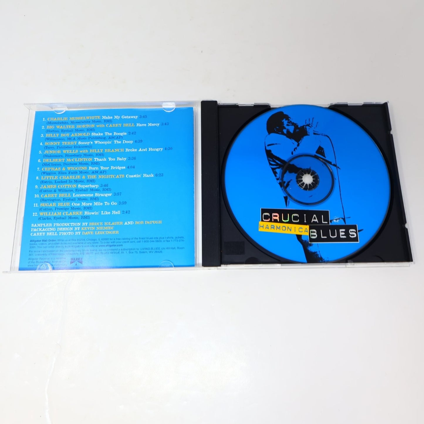 Crucial Harmonica Blues & Crucial Chicago Blues 2003 Alligator 2 CD Lot Blues