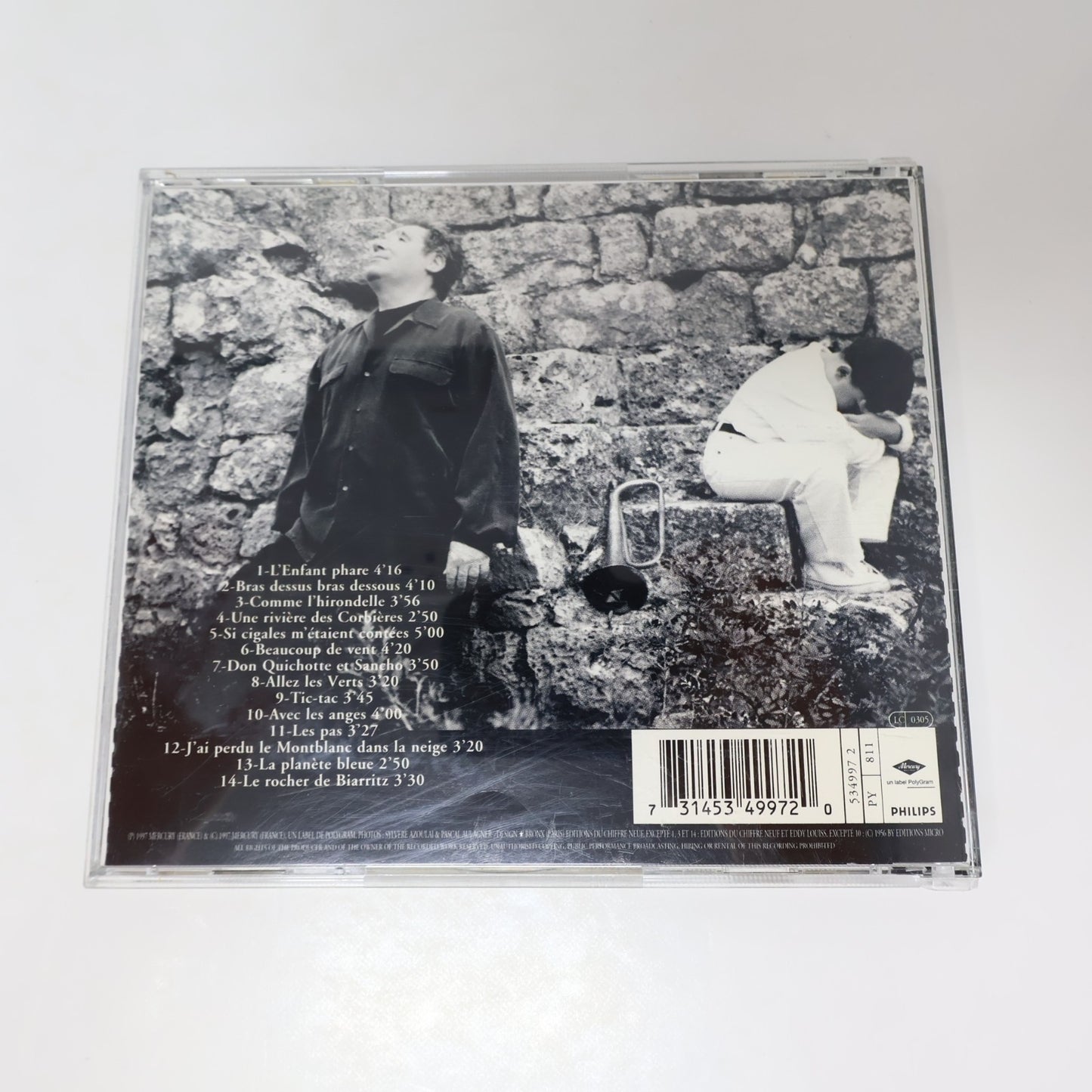 Claude Nougaro Lot 3 CD Embarquement Immédiat/Chansongs/L'Enfant Phare